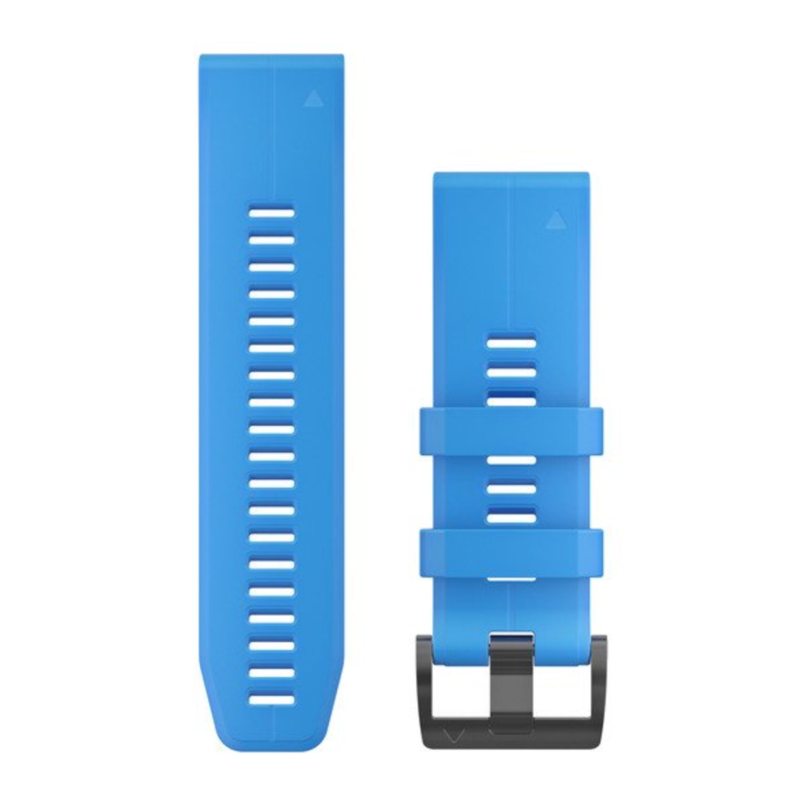 Quickfit 26 Watch Bands - Cyan Blue Silicone