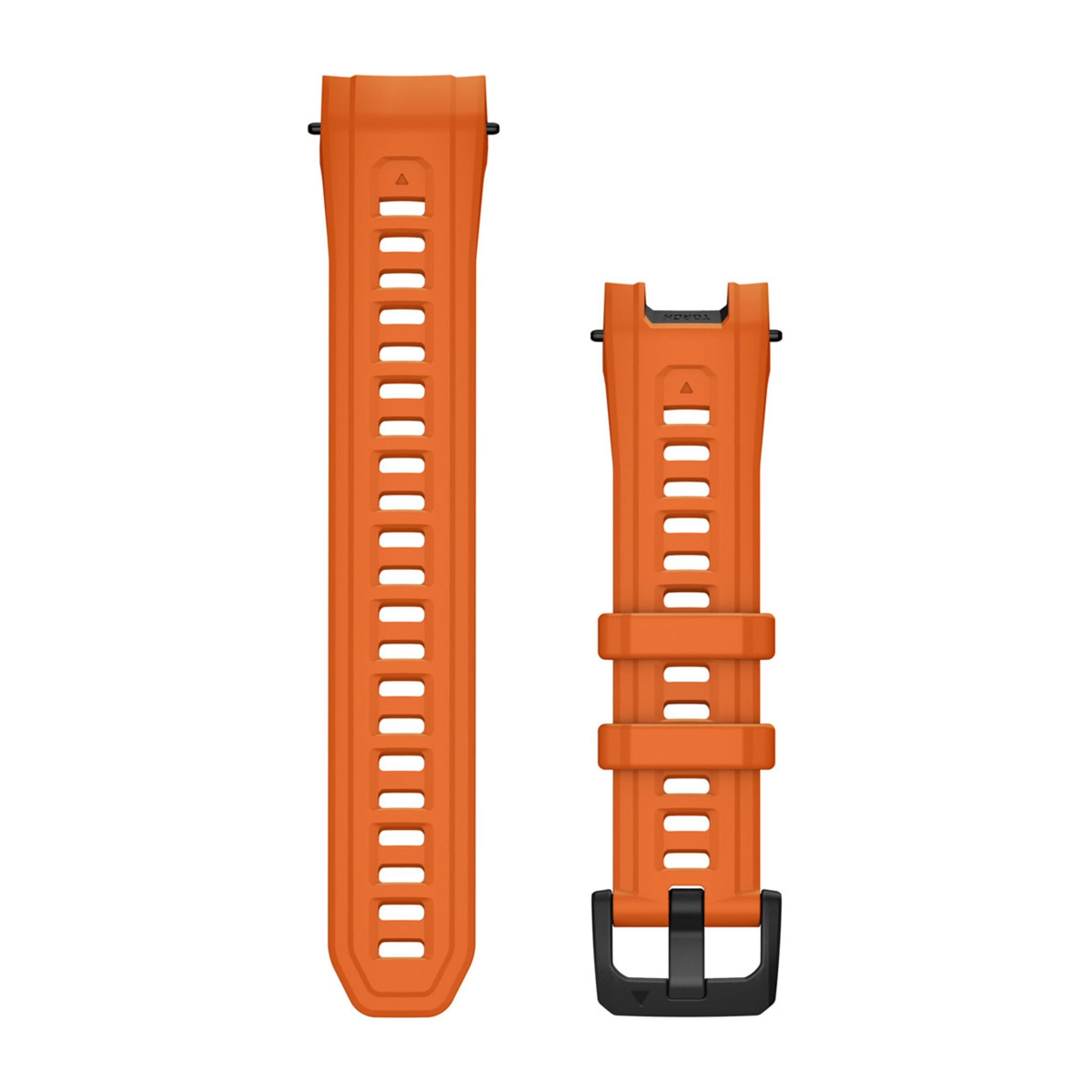 22 Mm Watch Bands - Ember Orange Silicone (Instinct 3 - 45 Mm/Instinct Crossover Amoled)