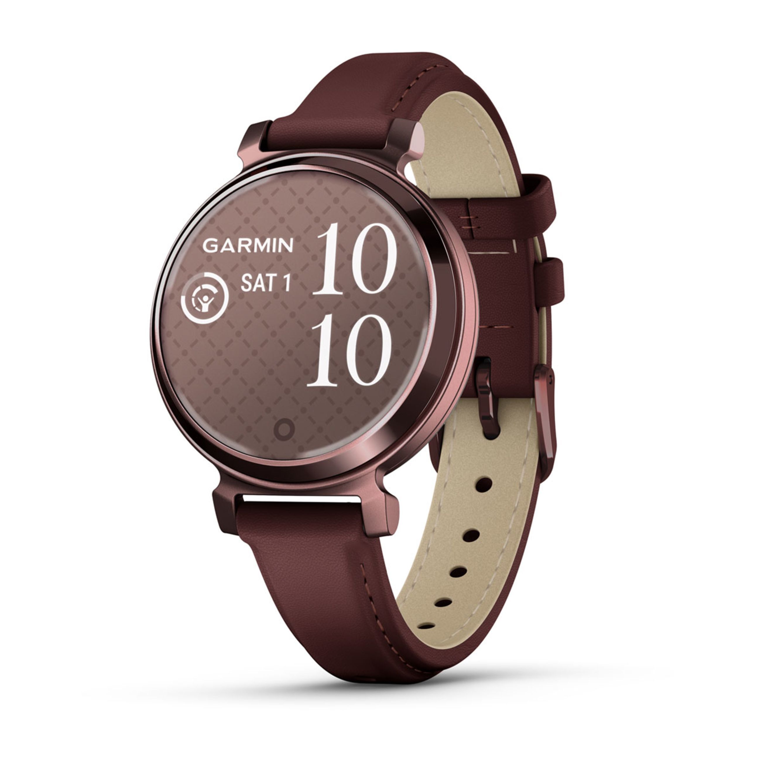 Lily 2 Active - Dark Bronze With Mulberry Leather Band