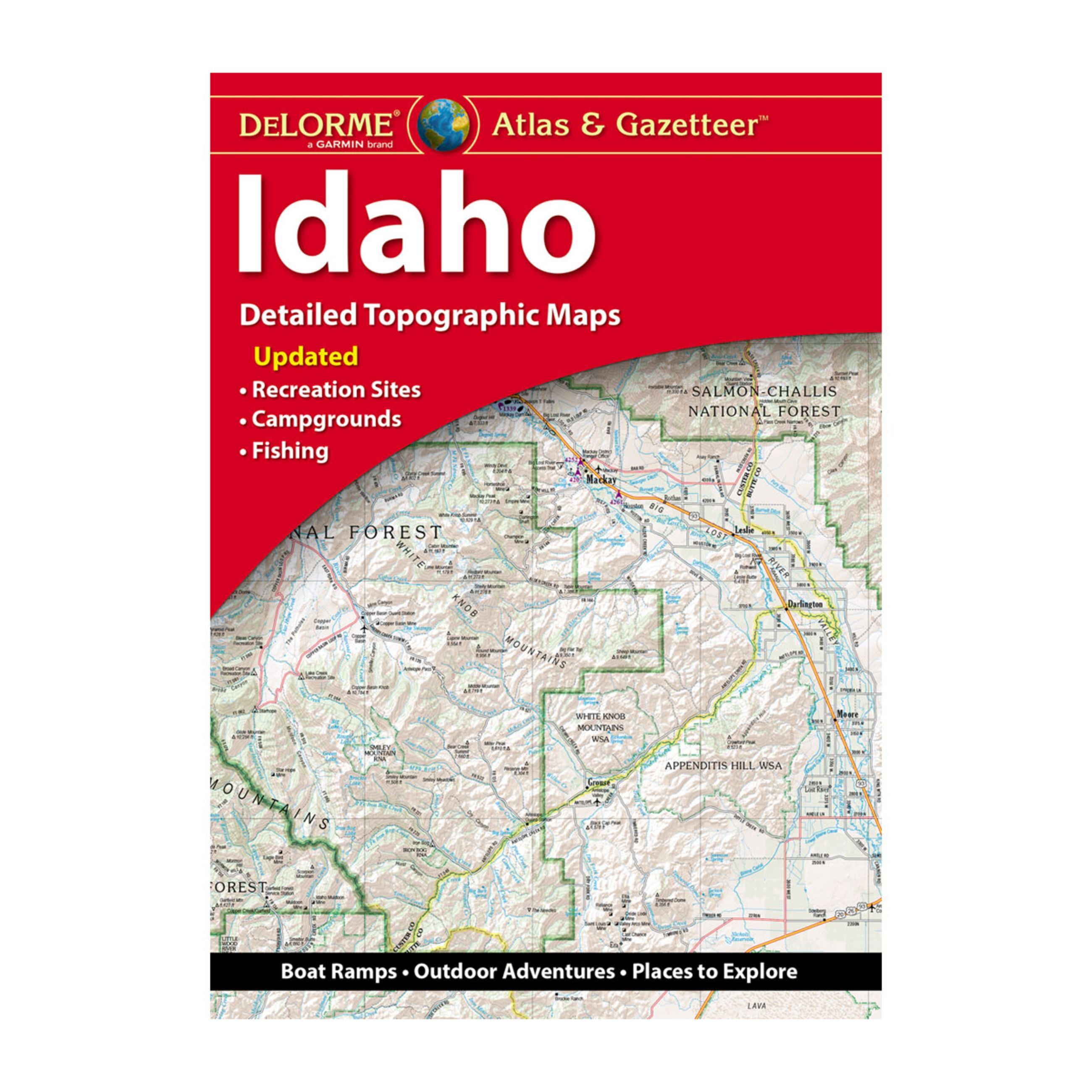 Delorme Atlas & Gazetteer Paper Maps - Idaho