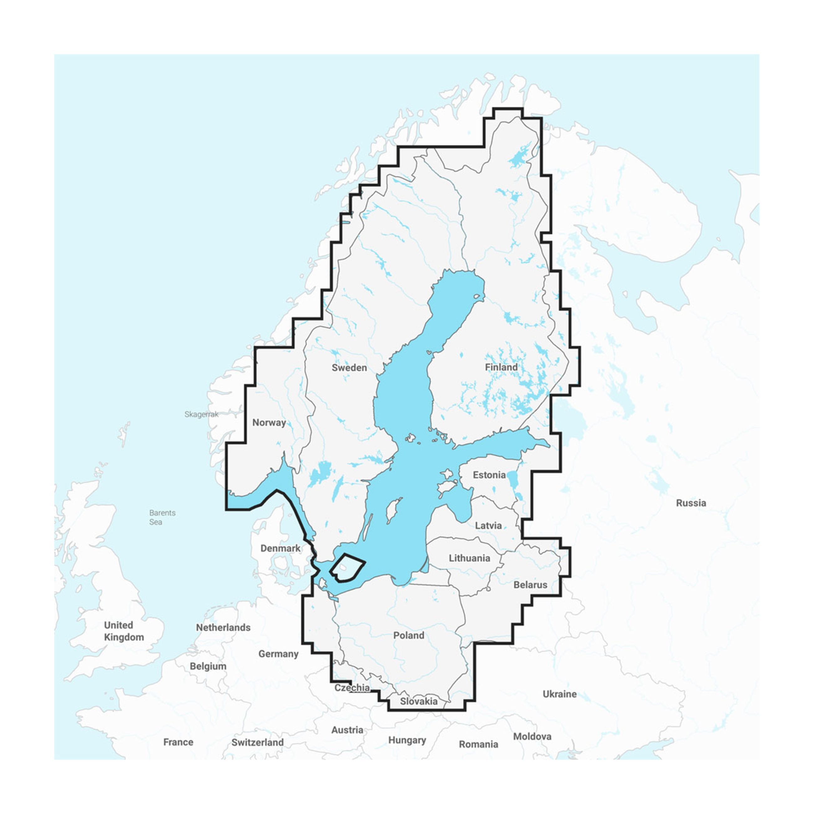 Adriatic & Ionian Sea - Marine Charts - Navionics Boating App | One-Year Subscription