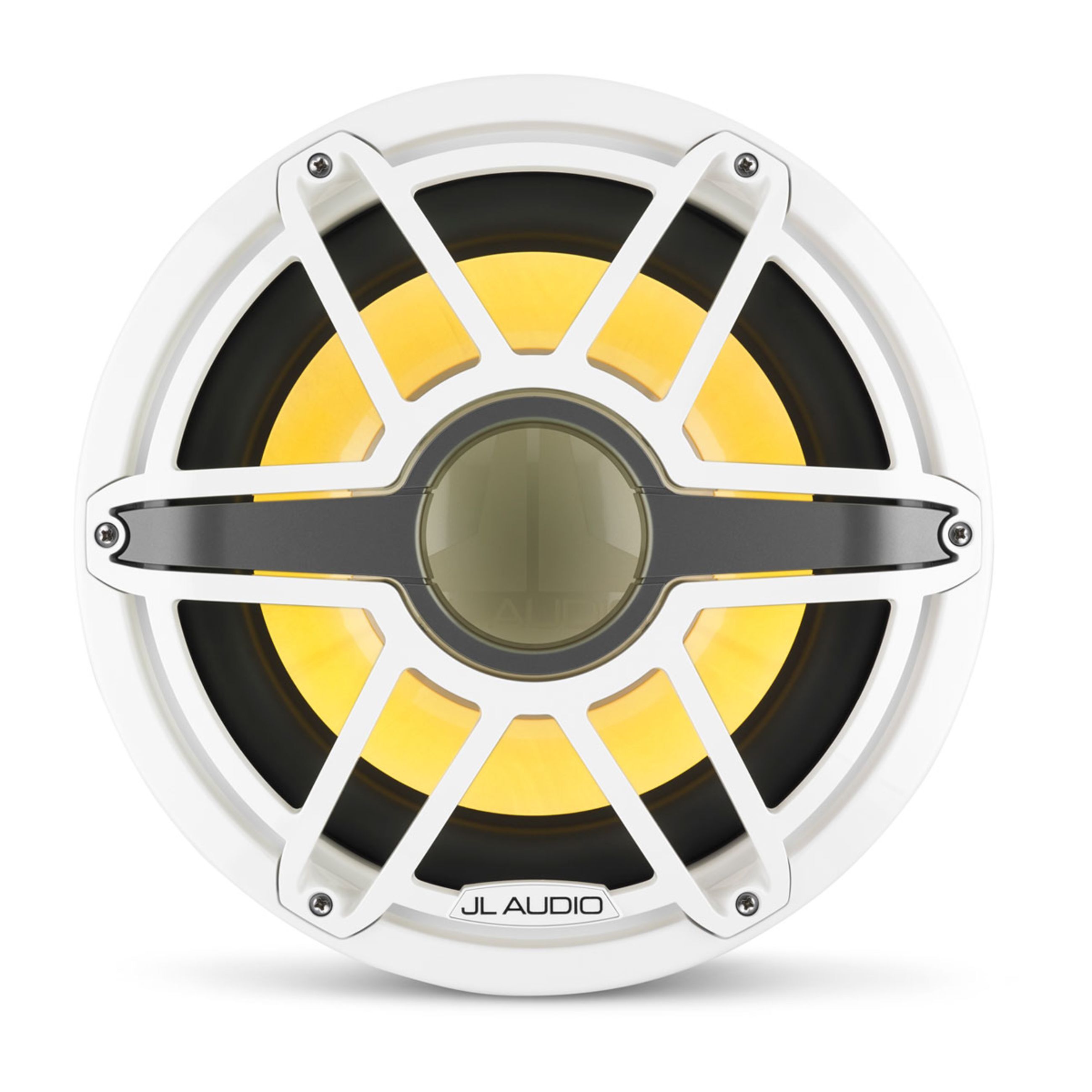 Jl Audio M7 Marine Subwoofer - 12" With Led And White Sport Grille (M7-12Ib-S-Gwgw-I-4)