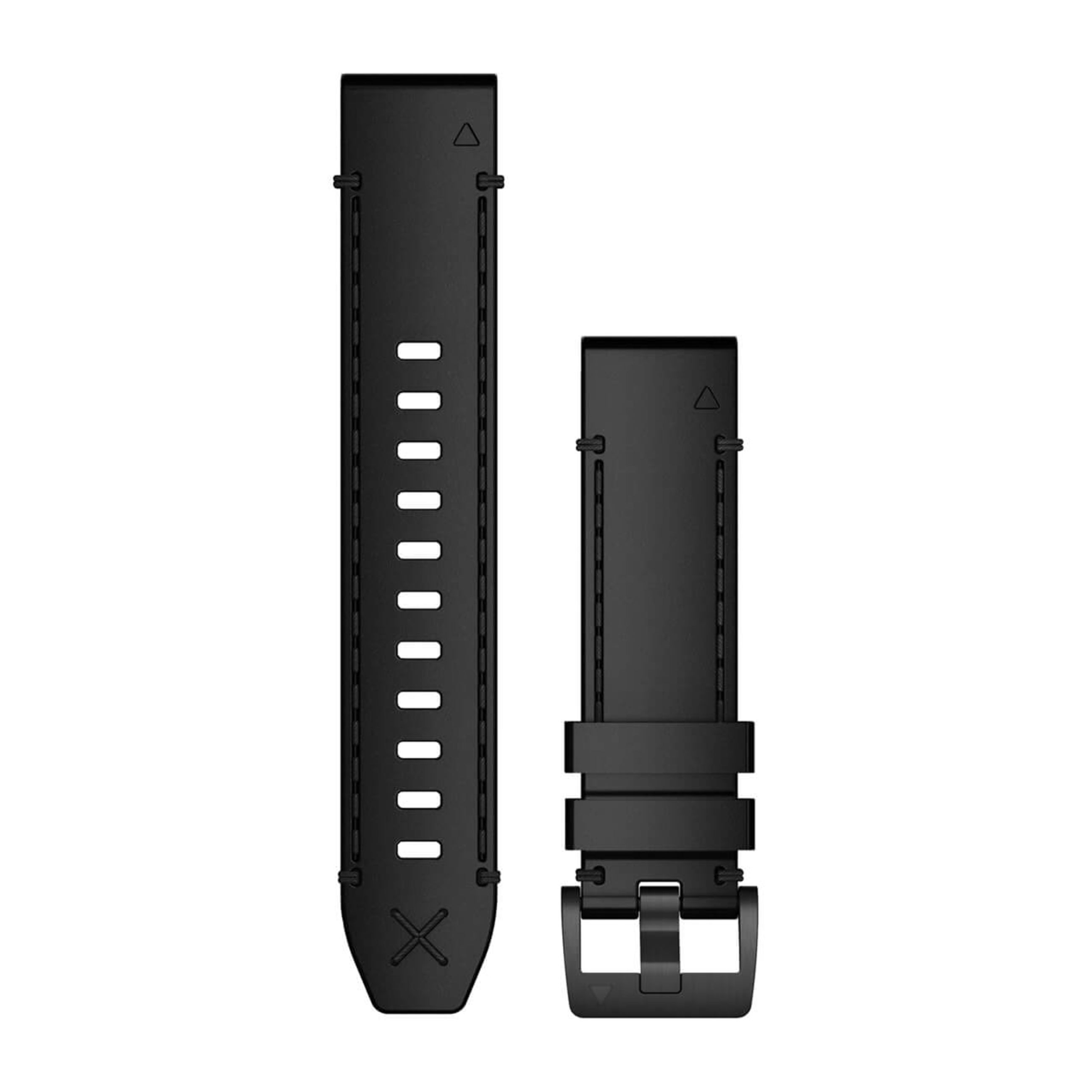 Quickfit 22 Watch Straps - Genuine Horween Leather Strap – Black