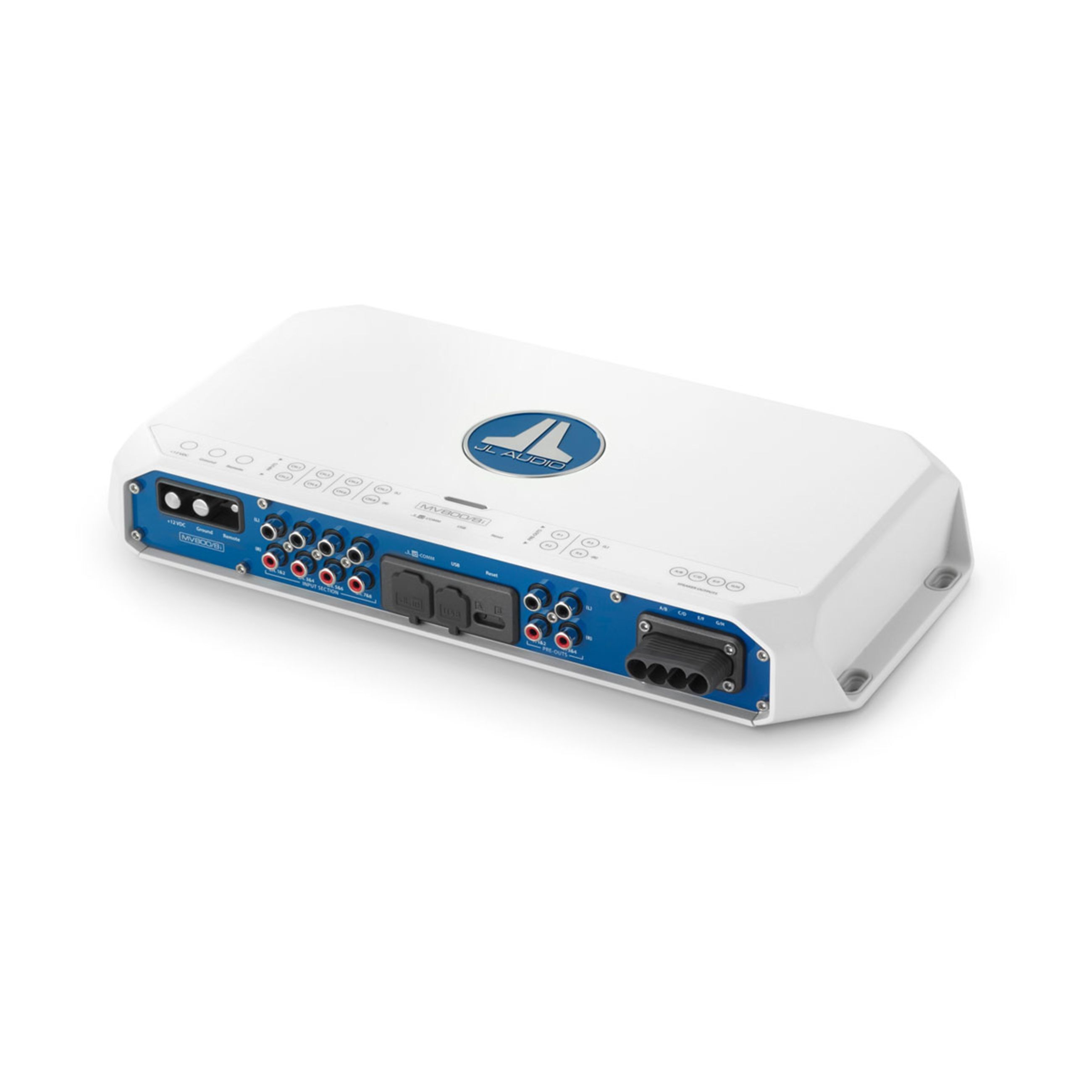 Jl Audio Mvi Marine Amplifier - 8 Channel Full-Range Marine Amplifier (800 Watts) (Mv800/8I) - Image 3