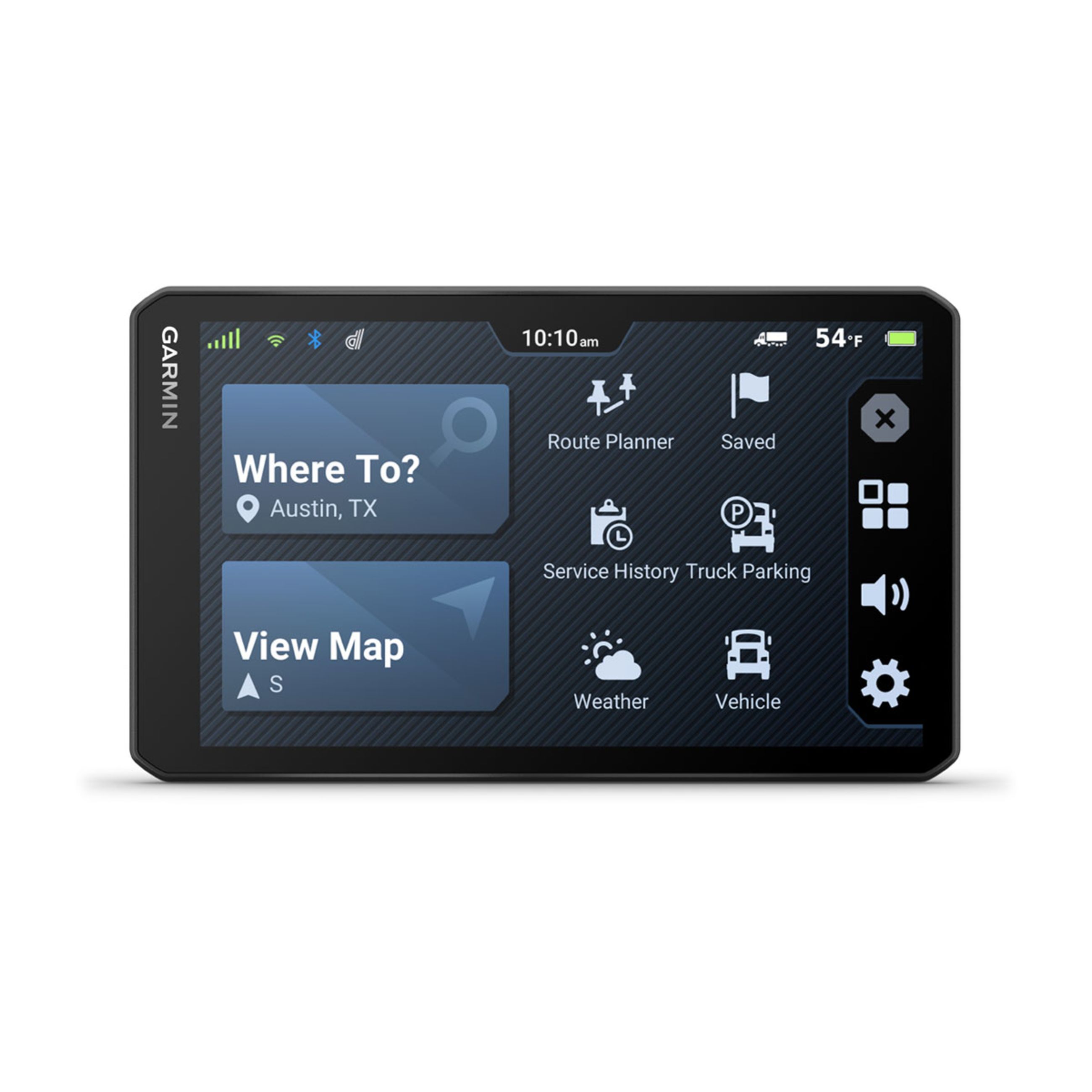 DēZl Otr720 - 7" Gps Truck Navigator With Built-In Dash Cam And DēZl Headset 210 - Image 3
