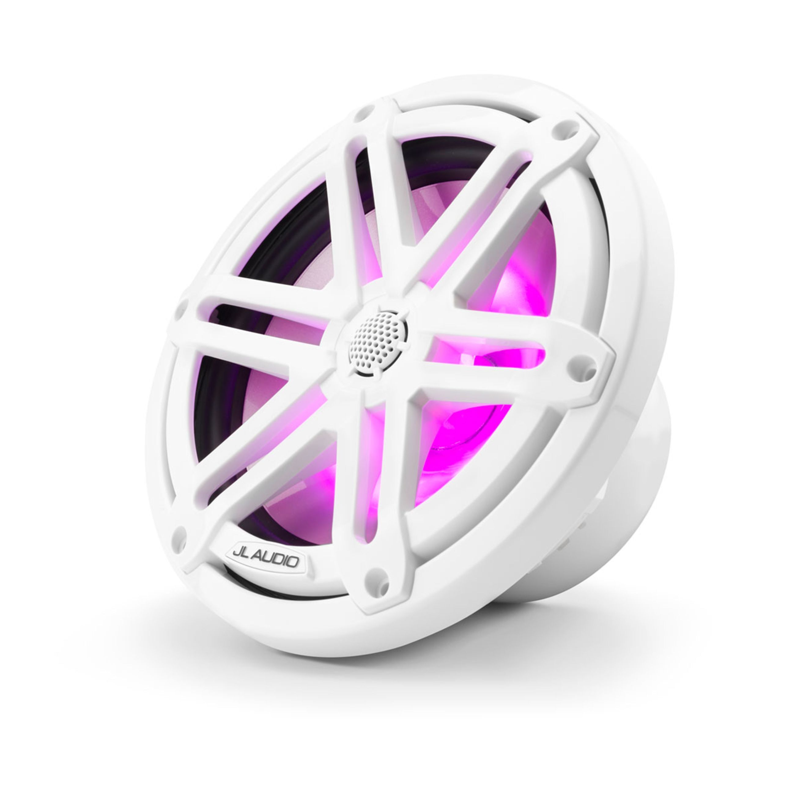 Jl Audio M3 Enclosed Tower Speakers - 7.7" With Led And White Sport Grille (M3-770X-S-Gw-I) - Image 4