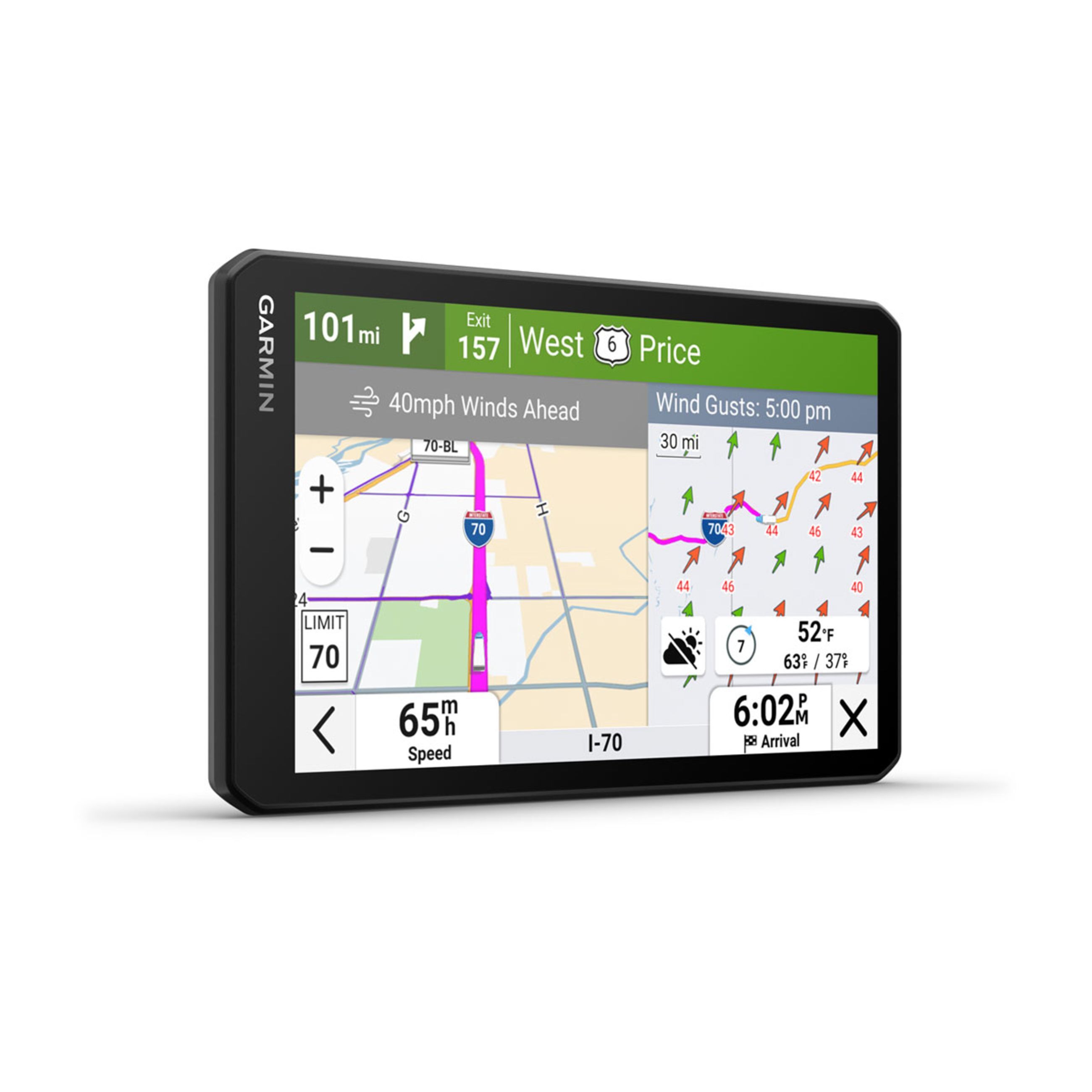 DēZl Otr720 - 7" Gps Truck Navigator With DēZl Headset 210 - Image 4