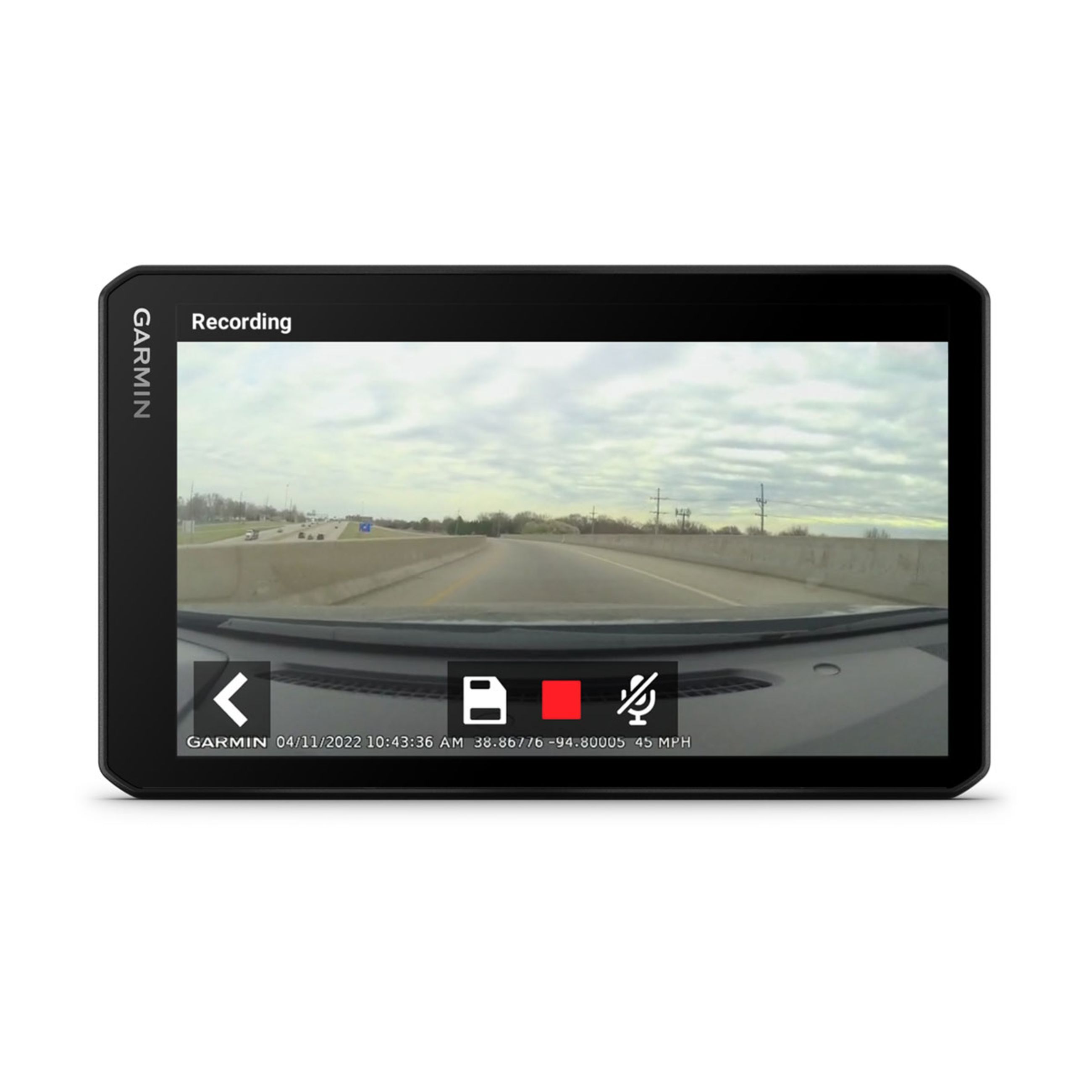 Alternative view of Rv 795 - 7" Rv Navigator With Built-In Dash Cam