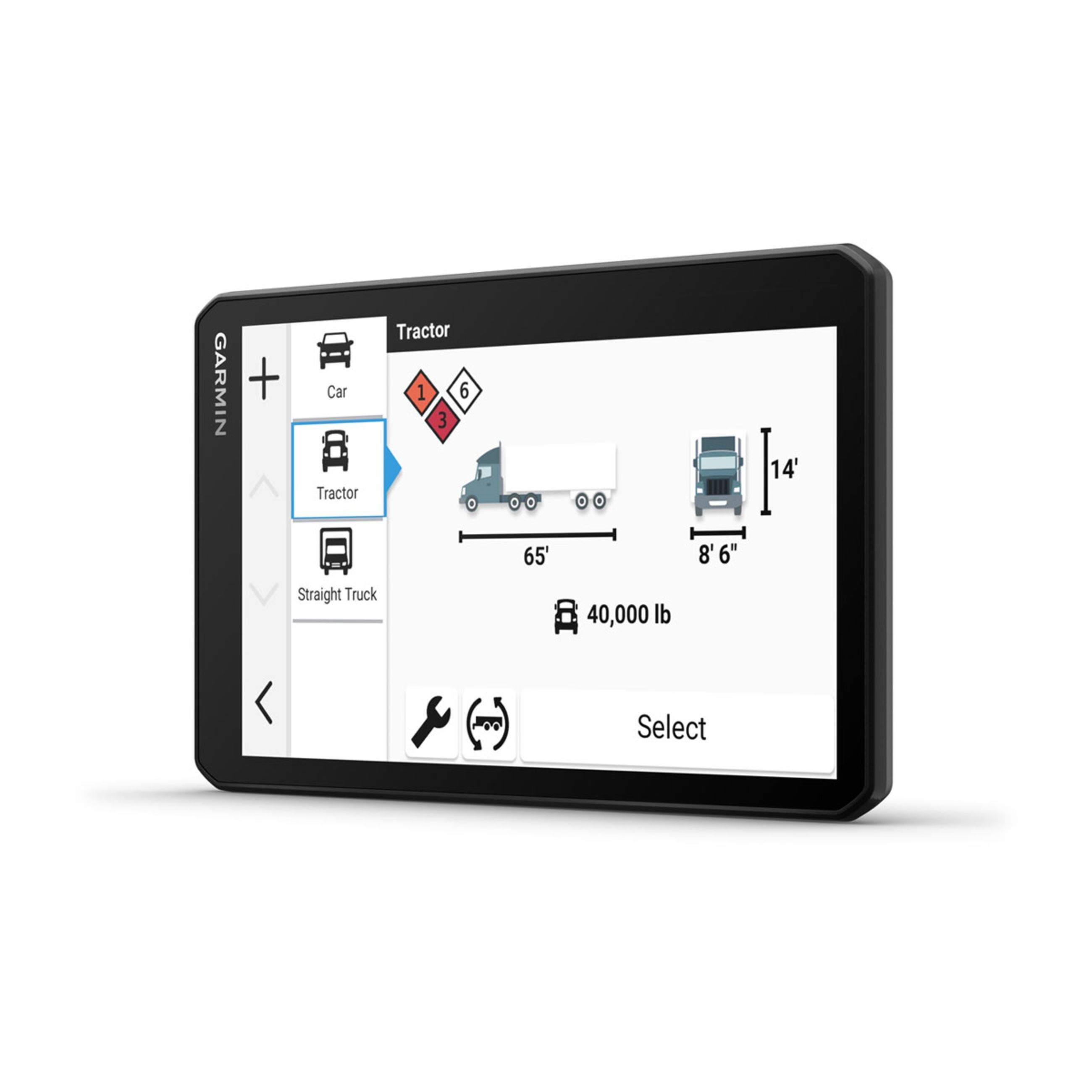 DēZl Otr720 - 7" Gps Truck Navigator With Built-In Dash Cam And DēZl Headset 210 - Image 5