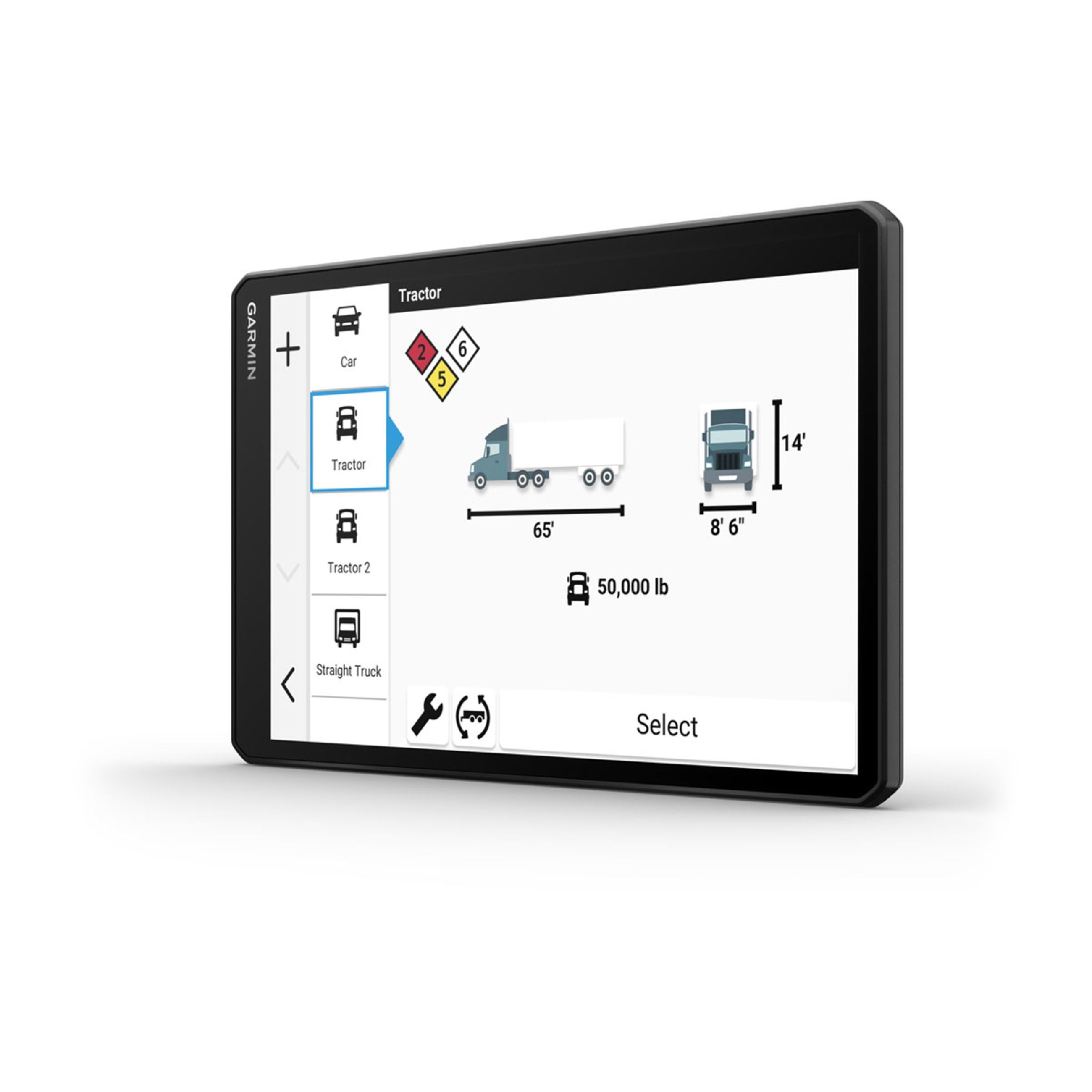 DēZl Otr720 - 10" Gps Truck Navigator With DēZl Headset 210 - Image 5