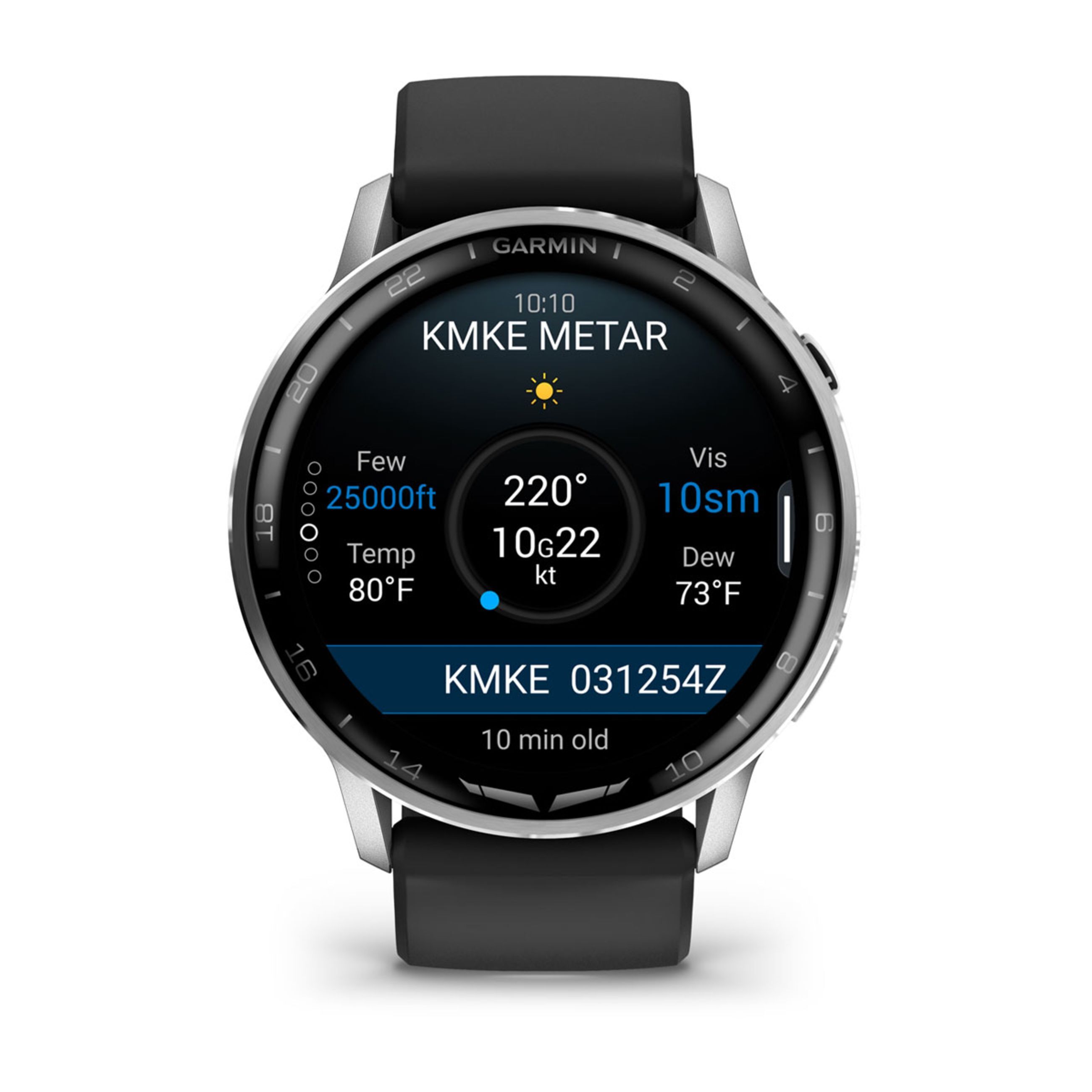 D2 Air X15 - Silver With Black Silicone Band - Image 6