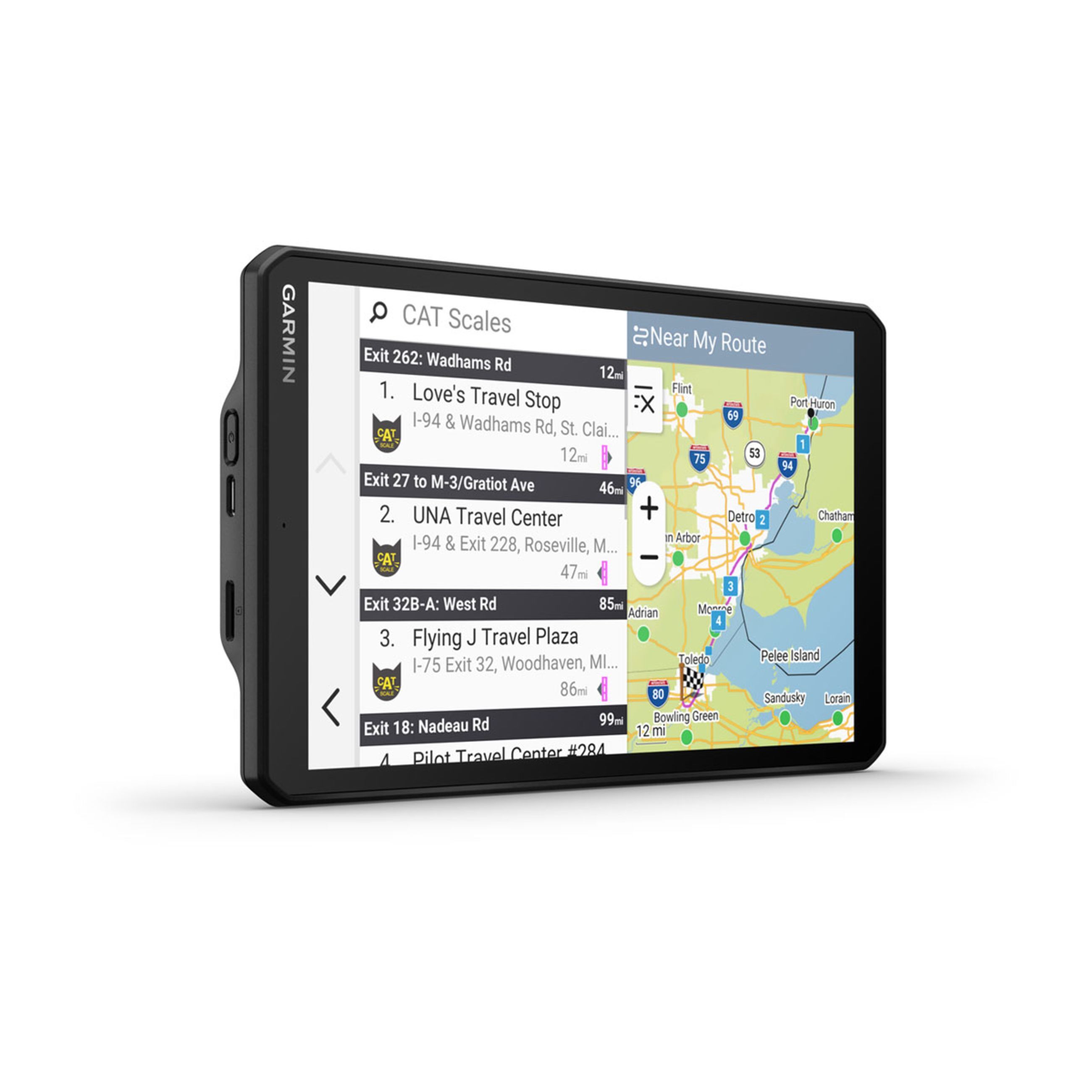 DēZl Otr720 - 8" Gps Truck Navigator With DēZl Headset 210 - Image 6