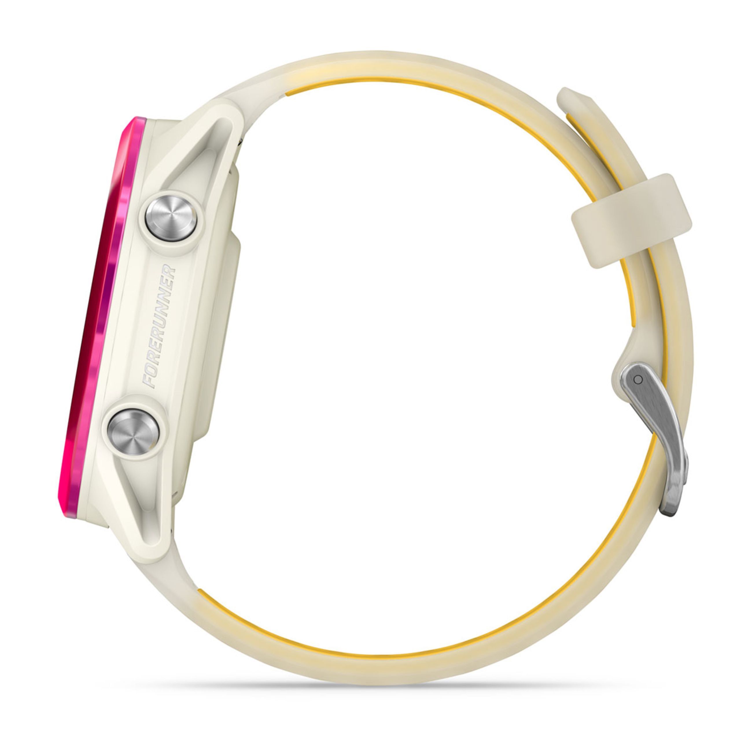 Forerunner 570 - 42Mm - Raspberry Aluminum With Translucent Bone/Mango Band - Image 8