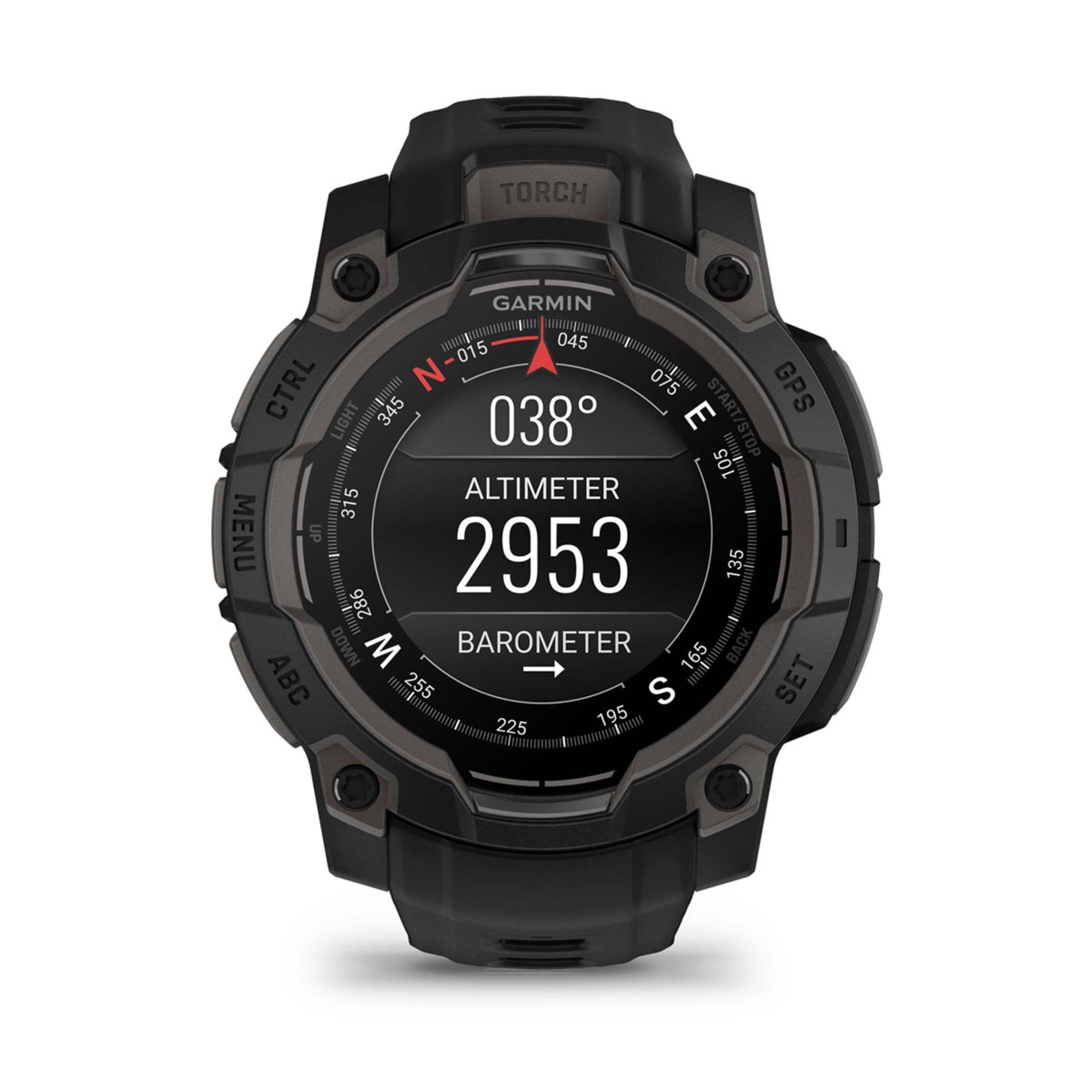 Instinct E – 45 Mm - Black With Black Band - Image 8