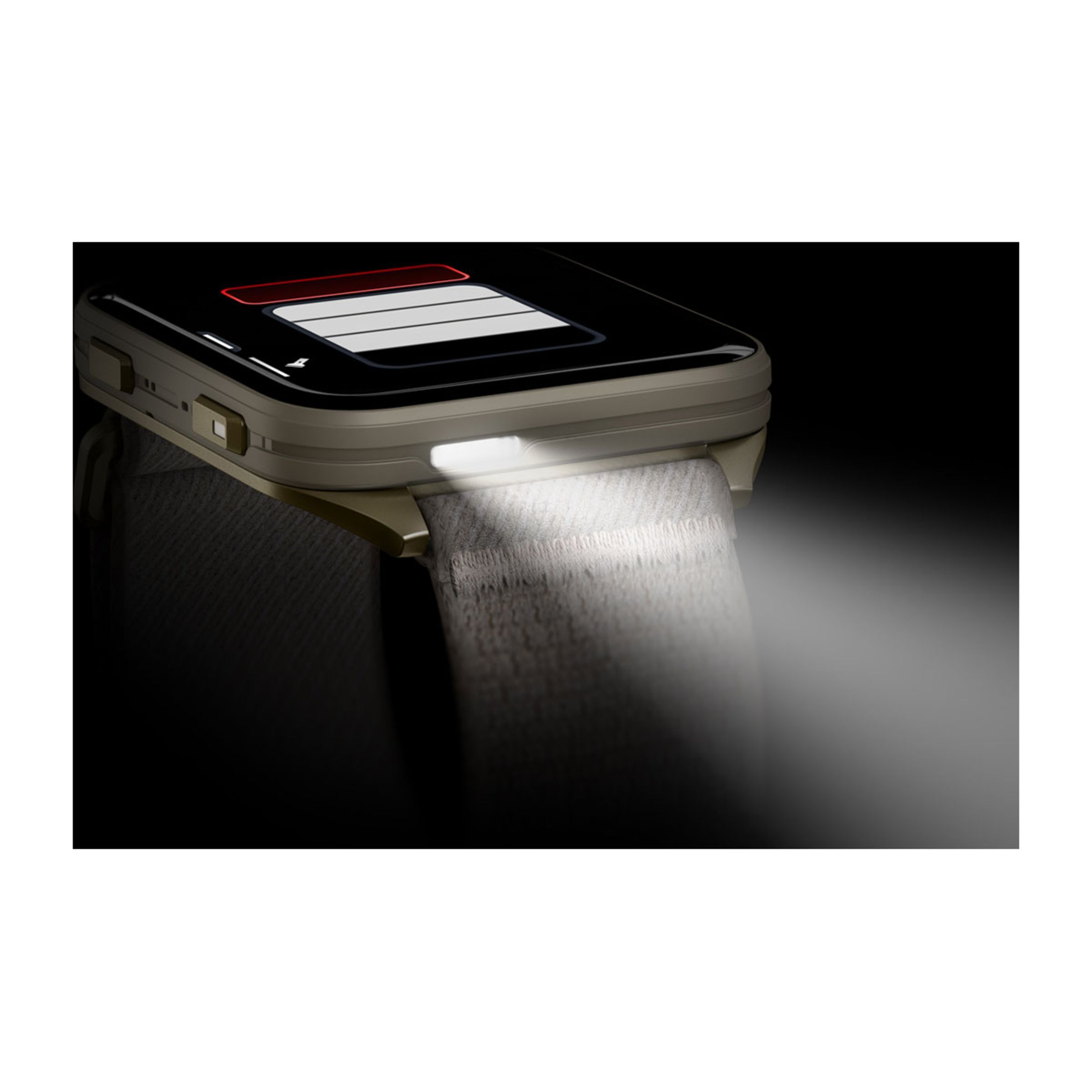 Venu X1 - Soft Gold With Titanium Caseback And French Gray Nylon Band - Image 9