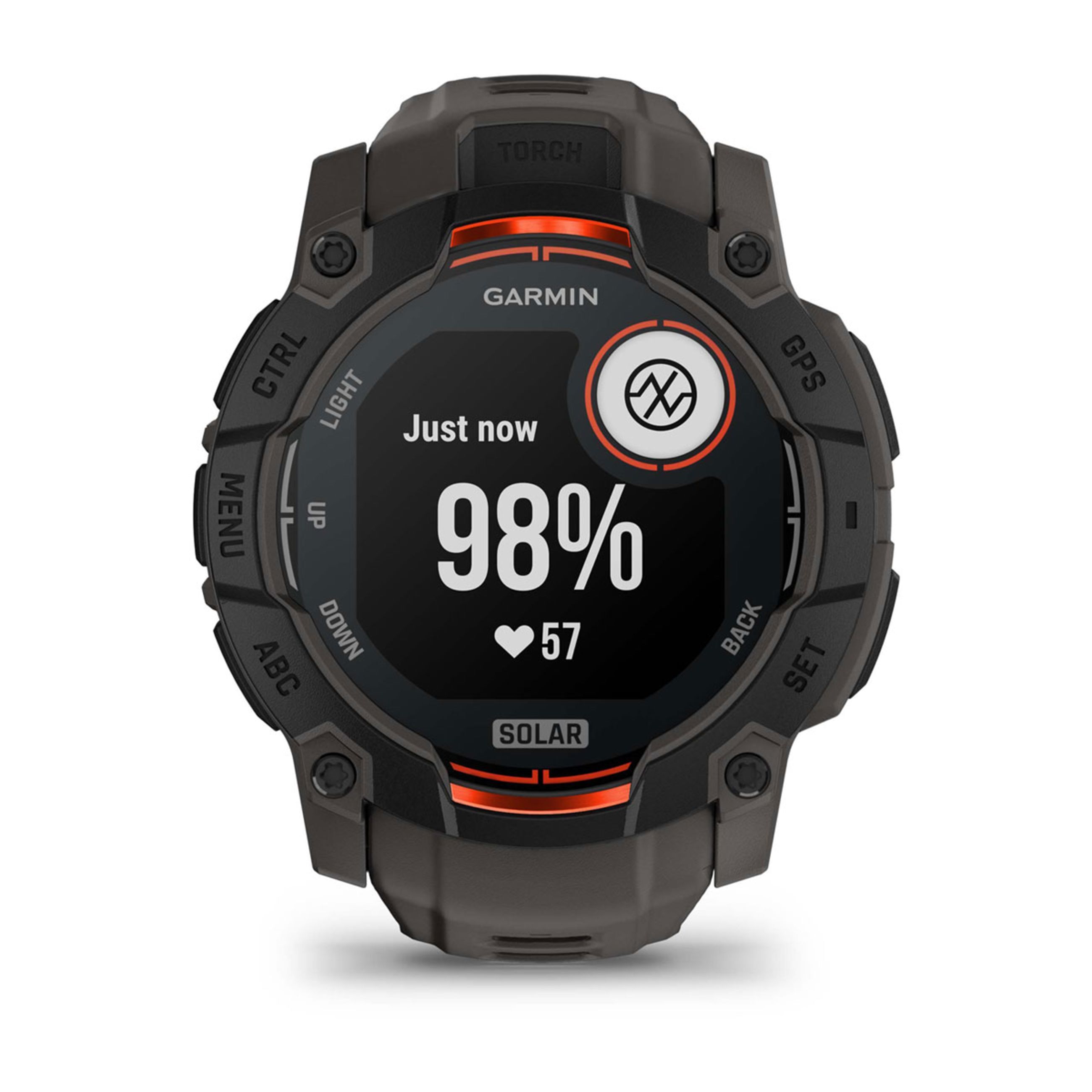 Instinct E – 45 Mm - Black With Charcoal Band - Image 9