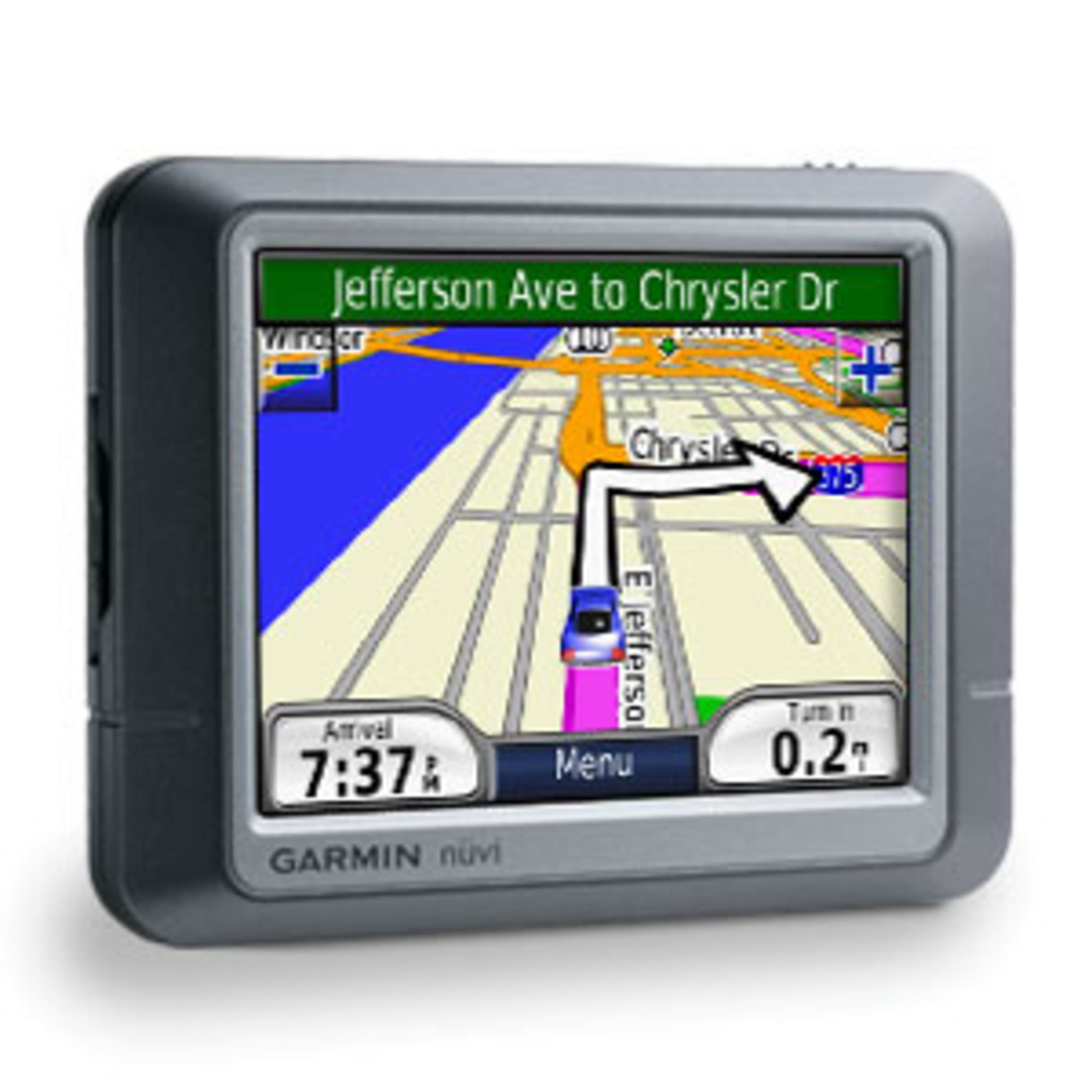 Alternative view of NüVi 270 - NüVi 270