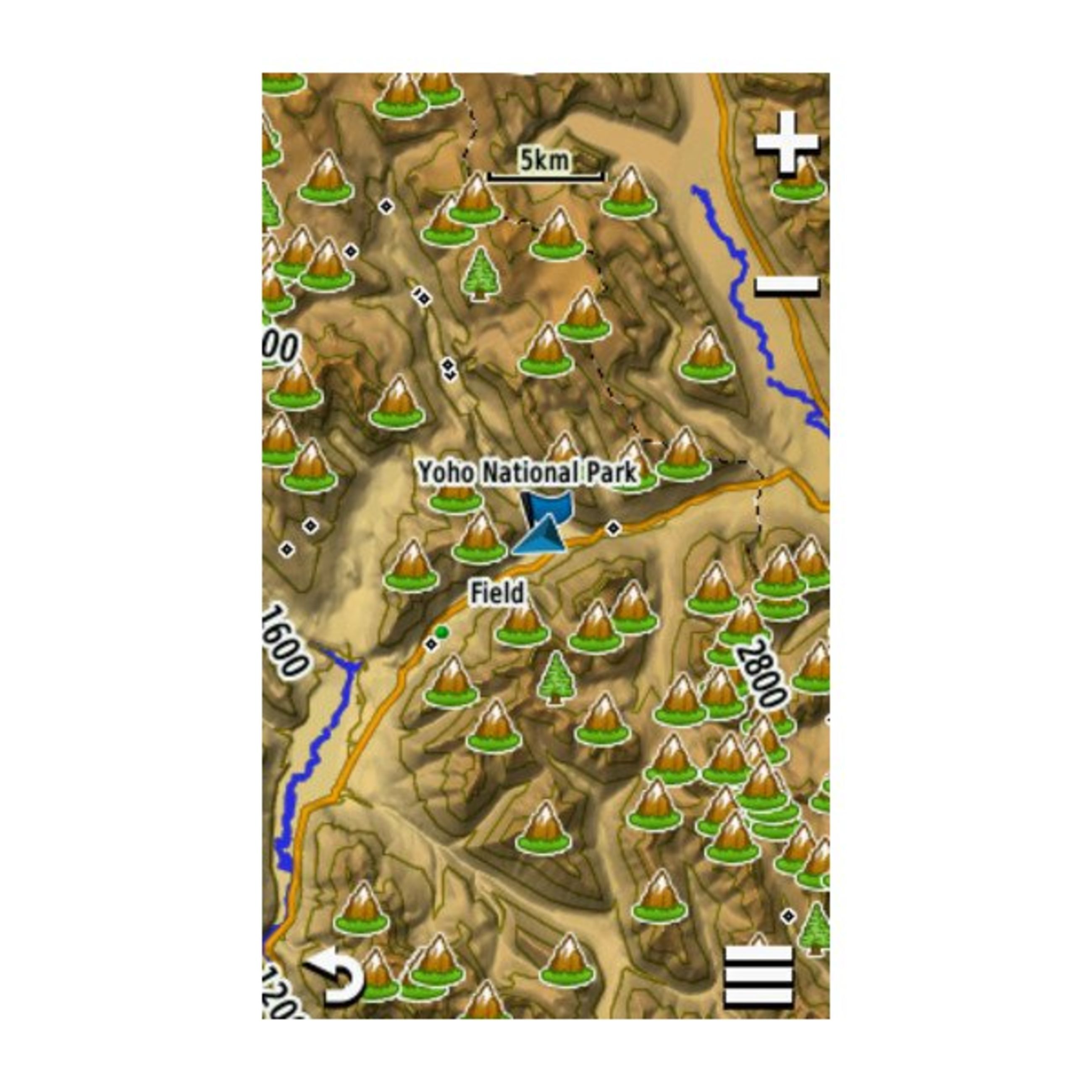 Alternative view of Topo Canada - Central | Download