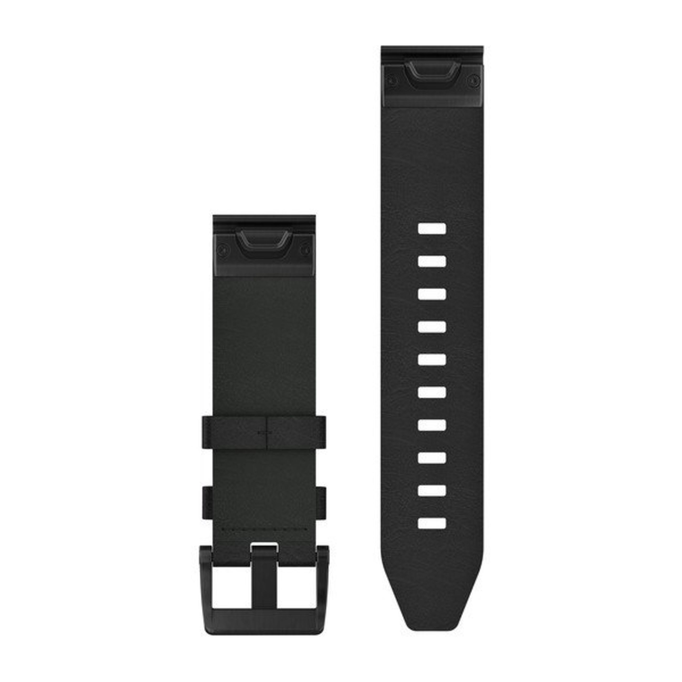 Alternative view of Quickfit 22 Watch Straps - Black Leather