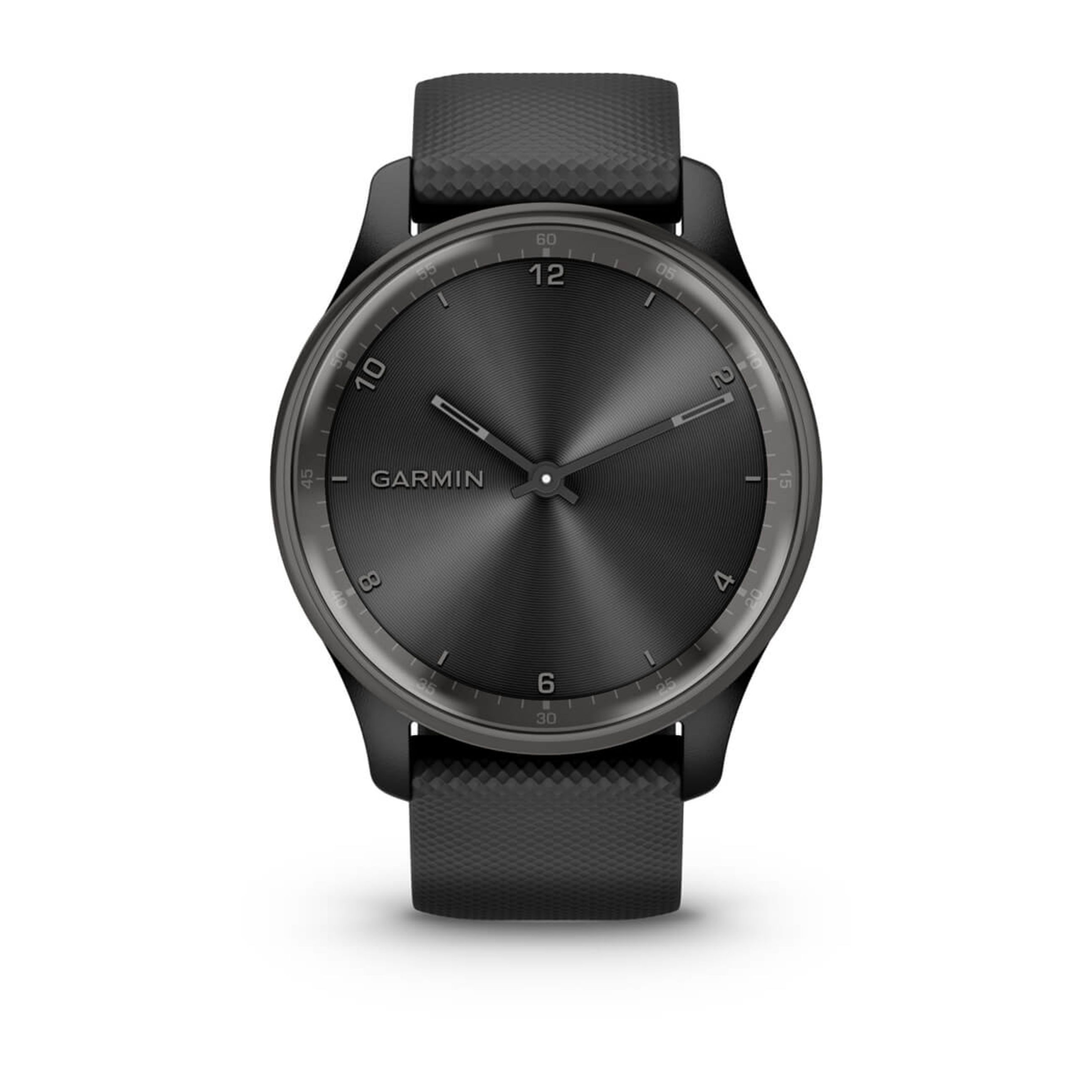 Alternative view of VíVomove Trend - Slate Stainless Steel Bezel With Black Case And Silicone Band