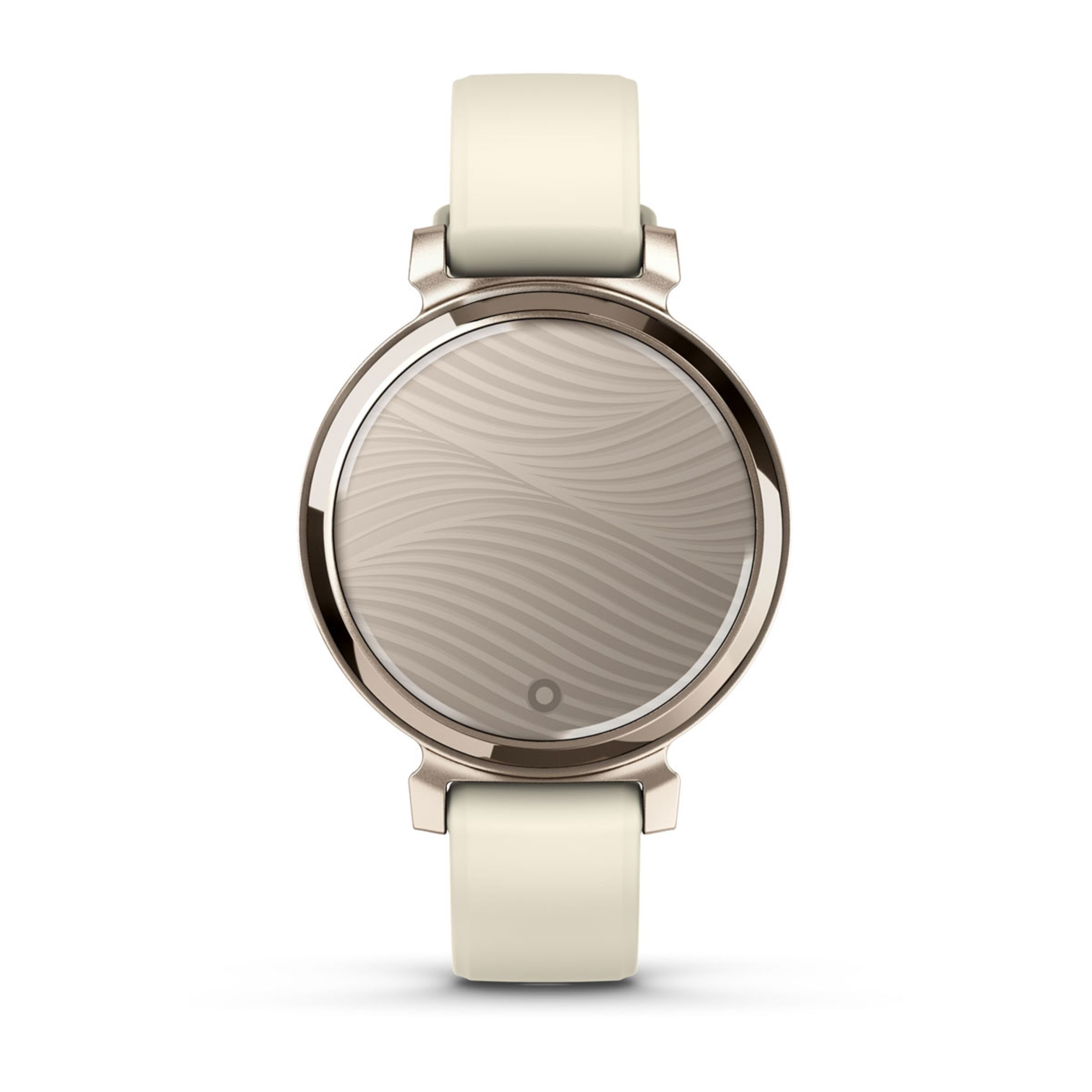 Alternative view of Lily 2 Active - Cream Gold With Coconut Silicone Band