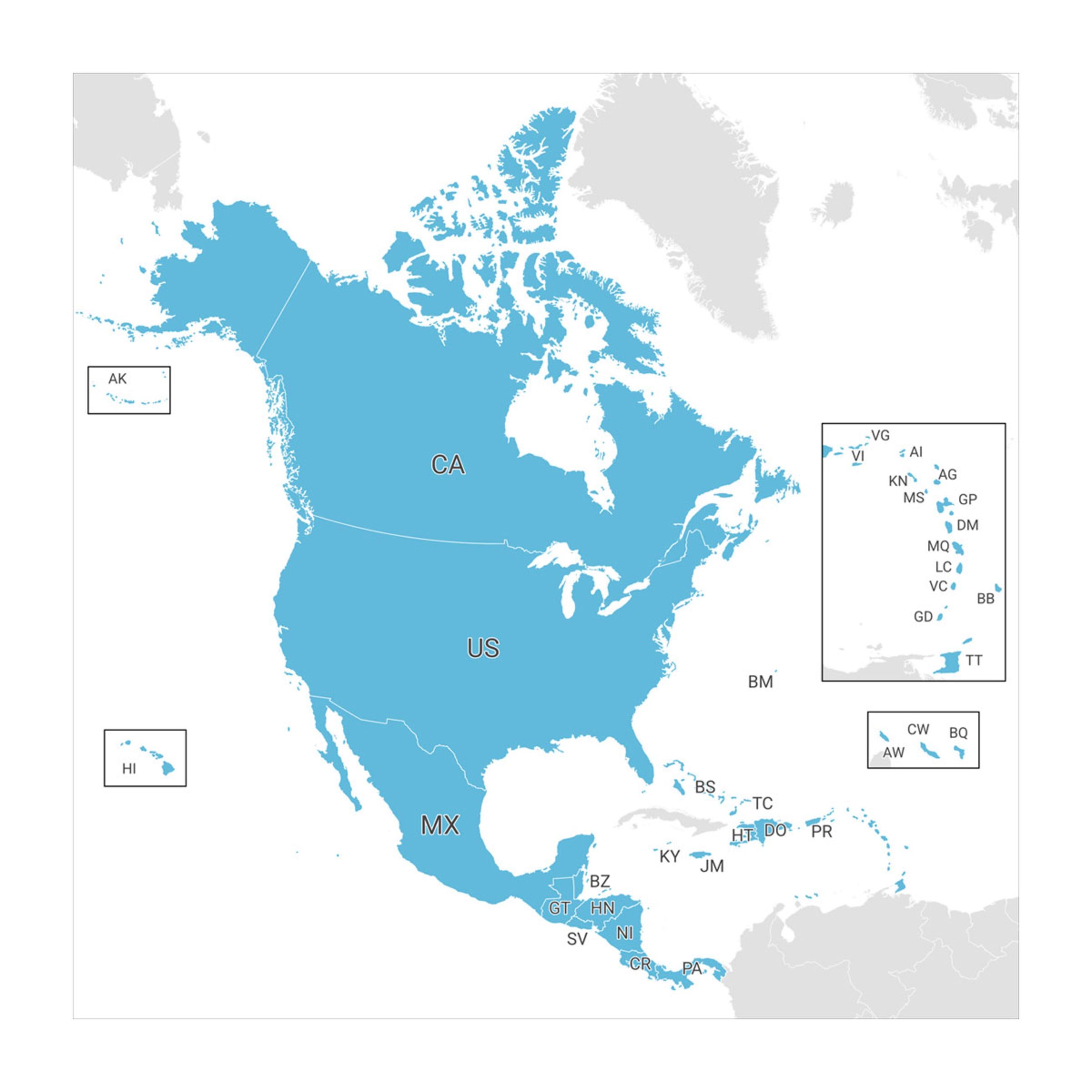 Alternative view of Topoactive Maps - North America | Download