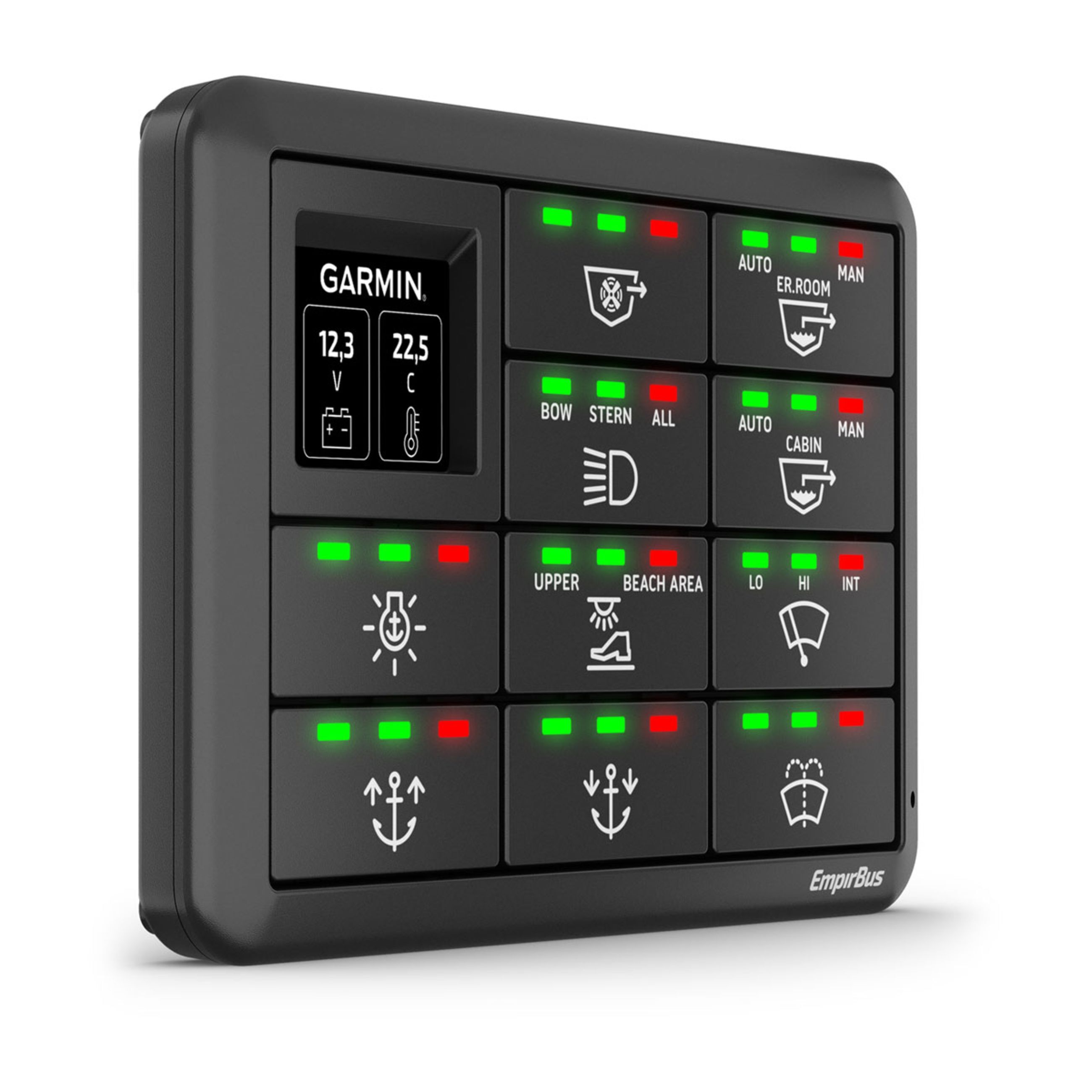 Alternative view of Empirbus Sp8 And Empirbus Sp12 Switches - Sp12, Horizontal With Display