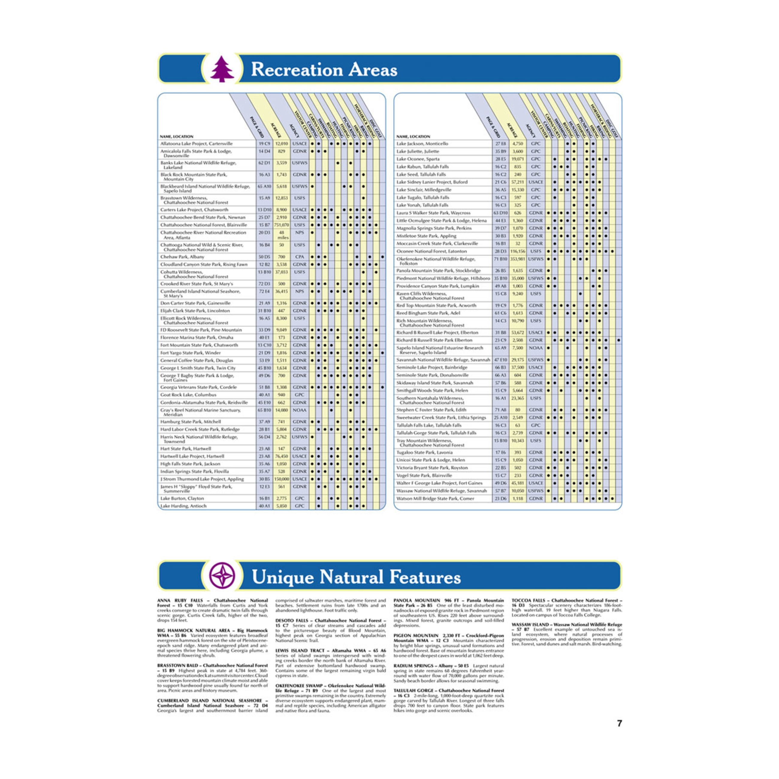 Alternative view of Delorme Atlas & Gazetteer Paper Maps - Georgia