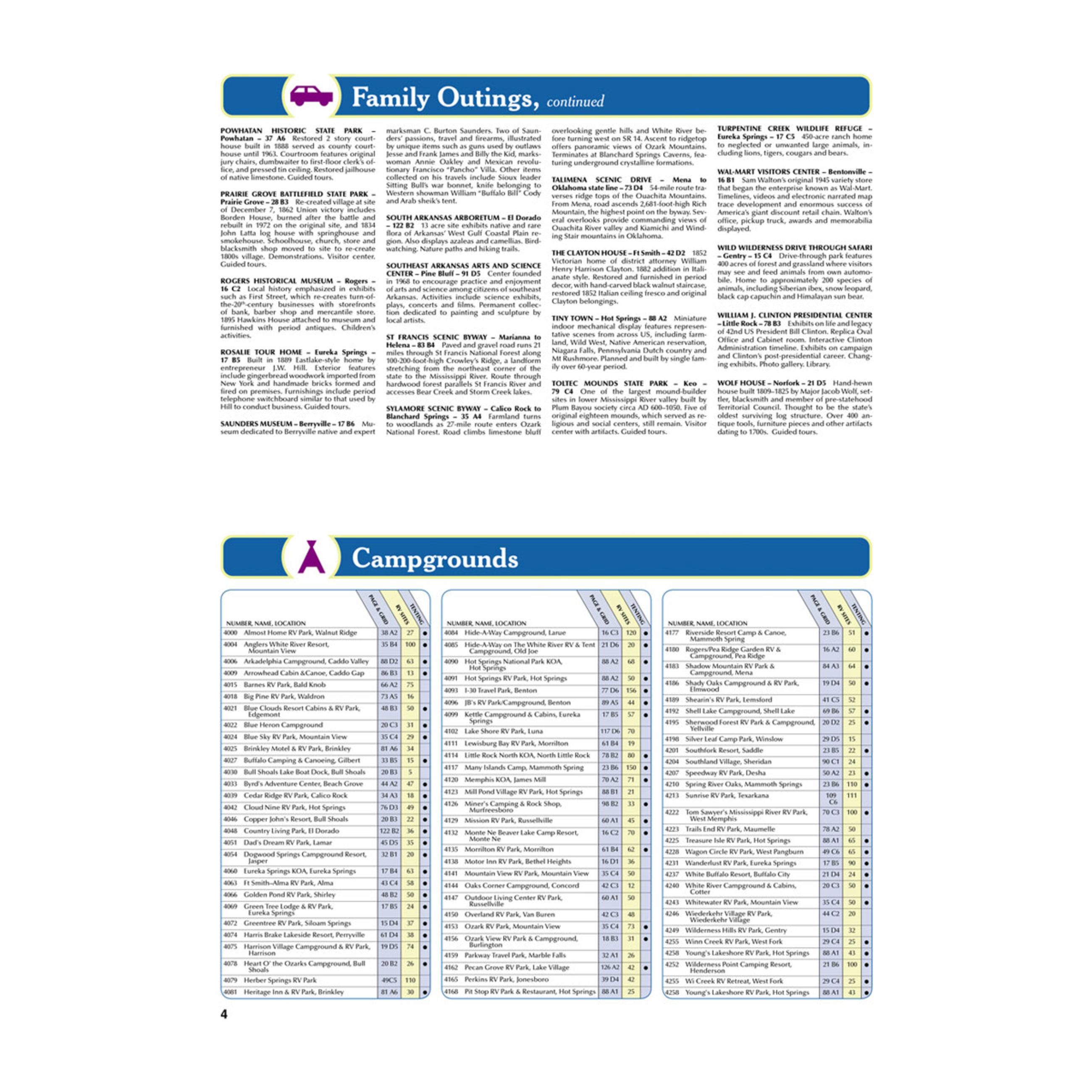 Alternative view of Delorme Atlas & Gazetteer Paper Maps - Arkansas