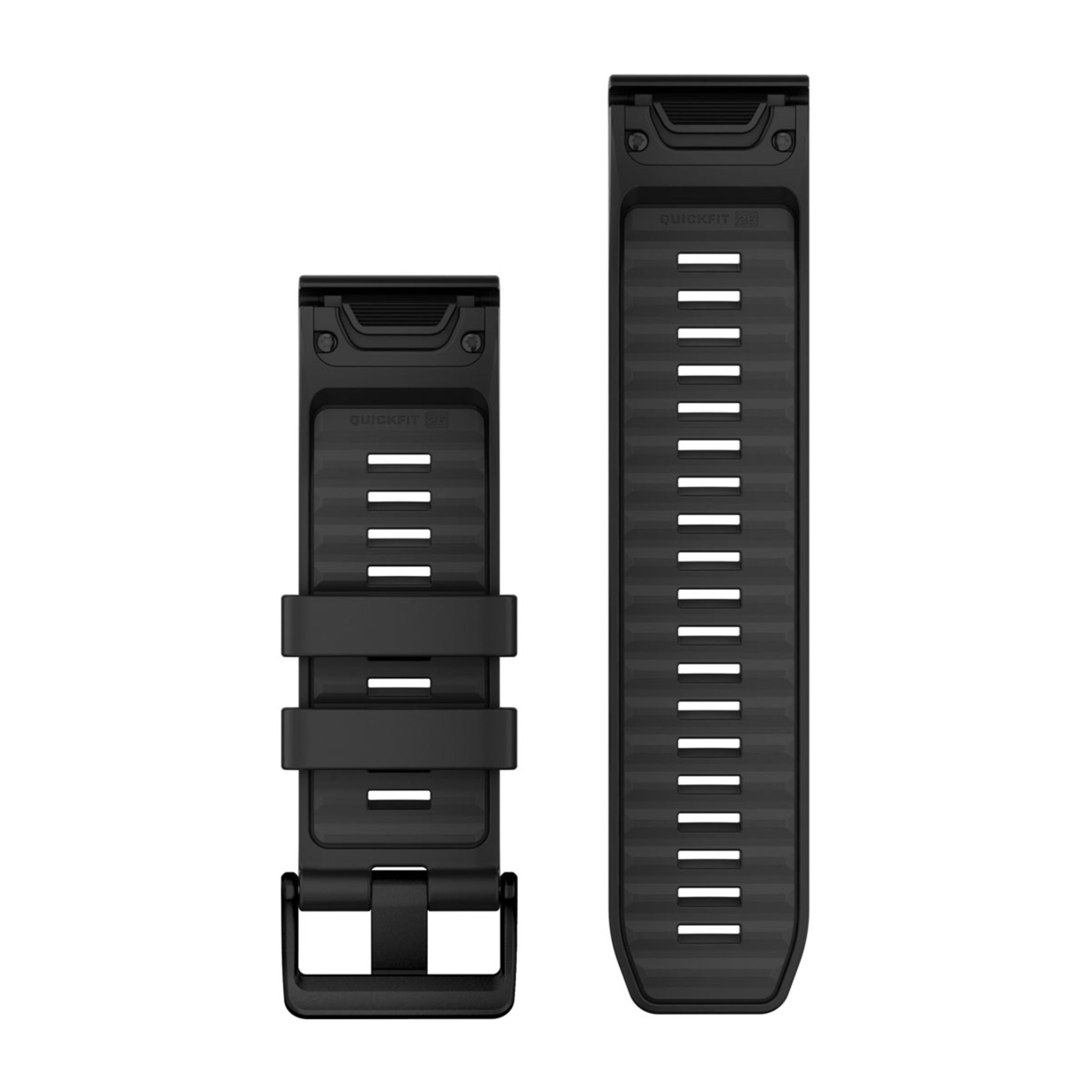 Alternative view of Quickfit 26 Watch Bands - Black Silicone