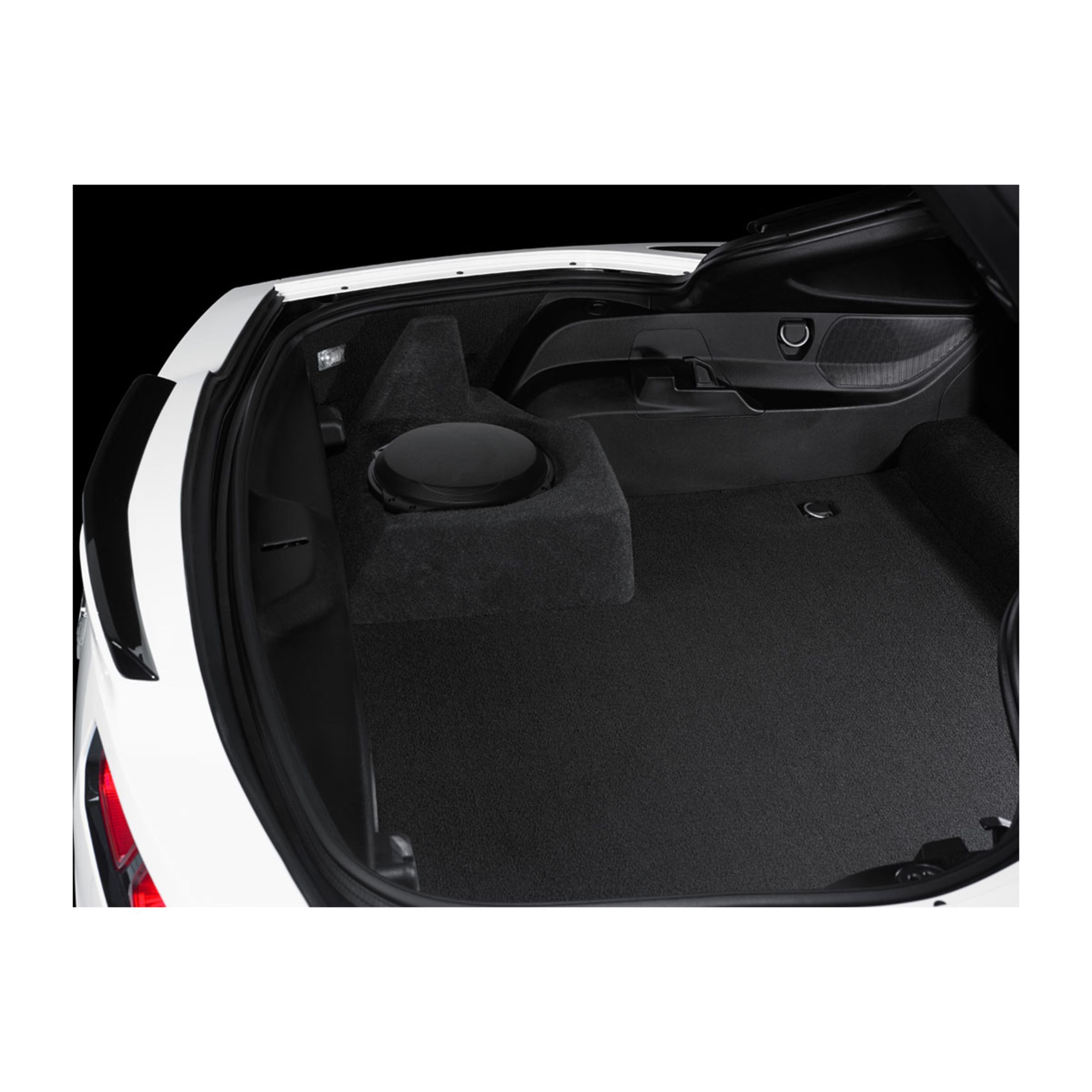 Alternative view of Jl Audio Stealthbox Enclosed Subwoofer For Chevrolet C7 Corvette Coupe - Single Driver (Sb-Gm-C7Cp1/10Tw3)