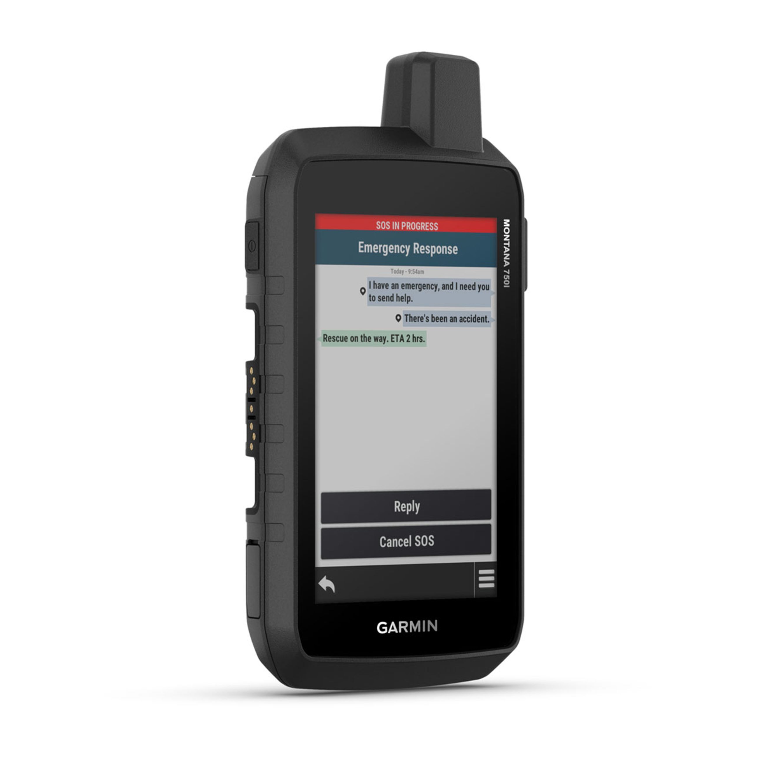 Alternative view of Montana 750I - Rugged Gps Touchscreen Navigator With Inreach Technology And 8 Megapixel Camera