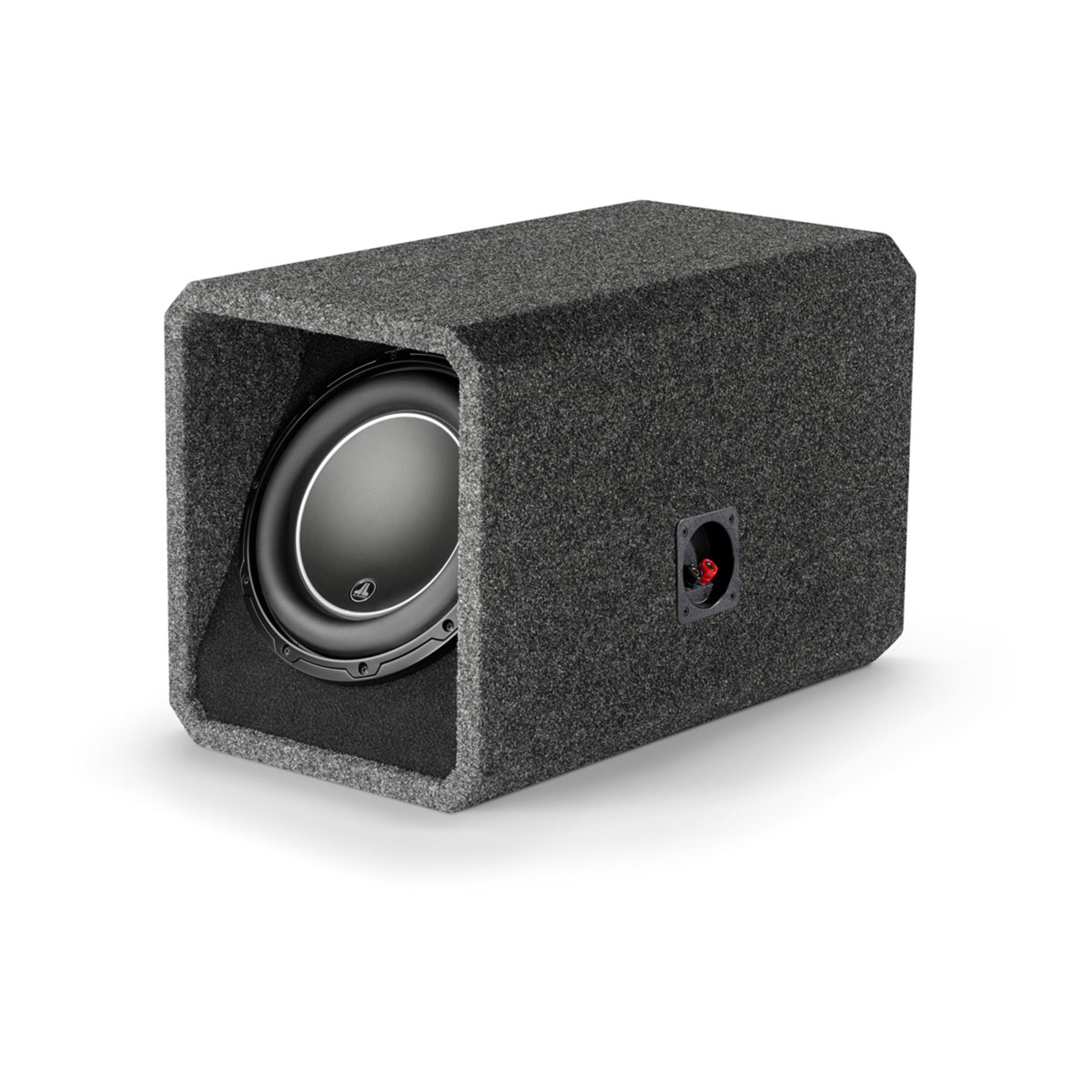 Alternative view of Jl Audio H.O Wedge W7Ae Enclosed Car Subwoofer - Single 10" W6V3 Subwoofer (Ho110-W6V3)