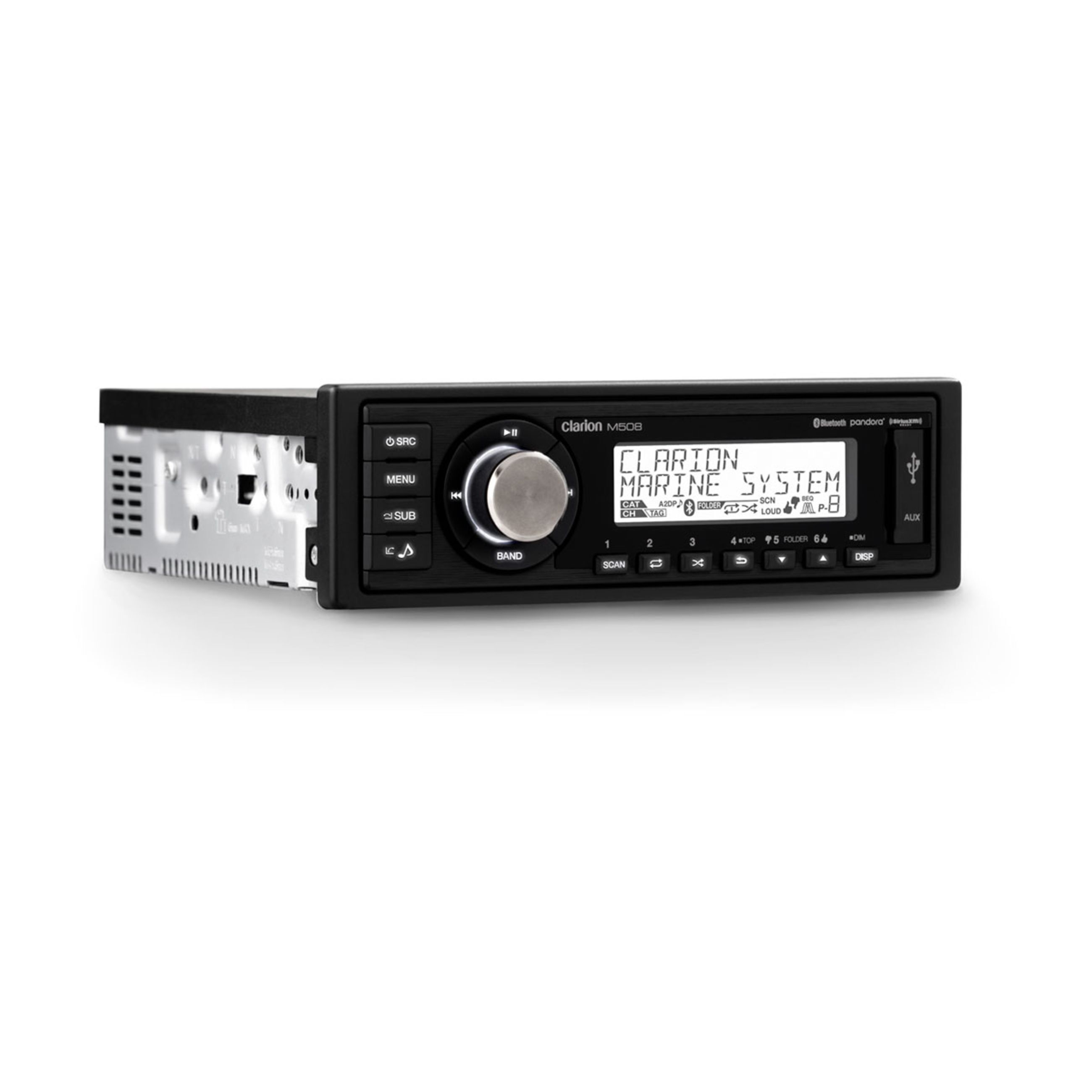 Alternative view of Clarion Marine Digital Media Receiver (M508) - Clarion Marine Digital Media Receiver (M508)