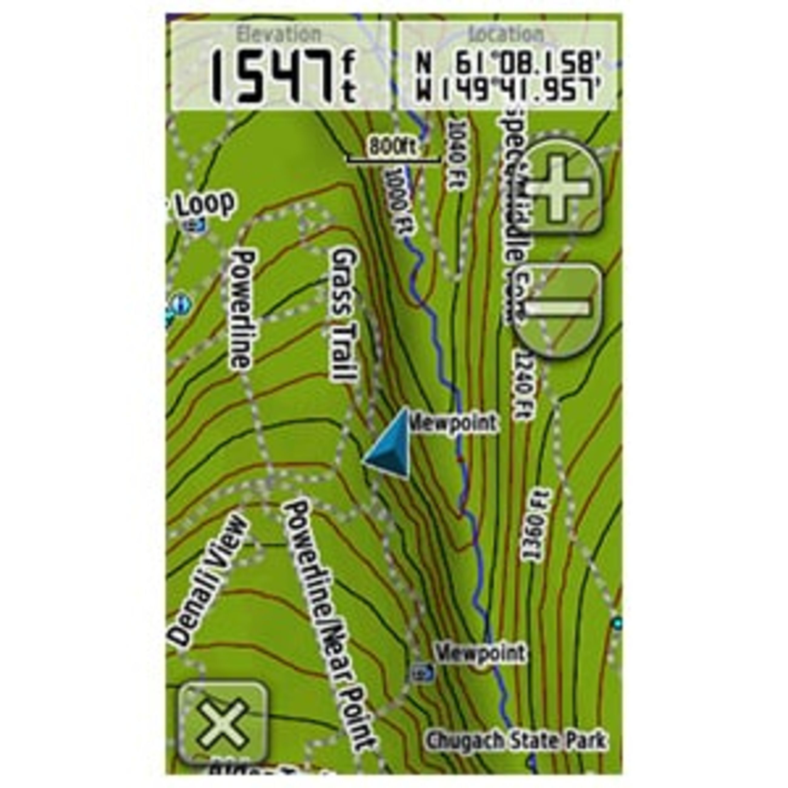 Alternative view of Topo Alaska Enhanced - Microsd/Sd Card