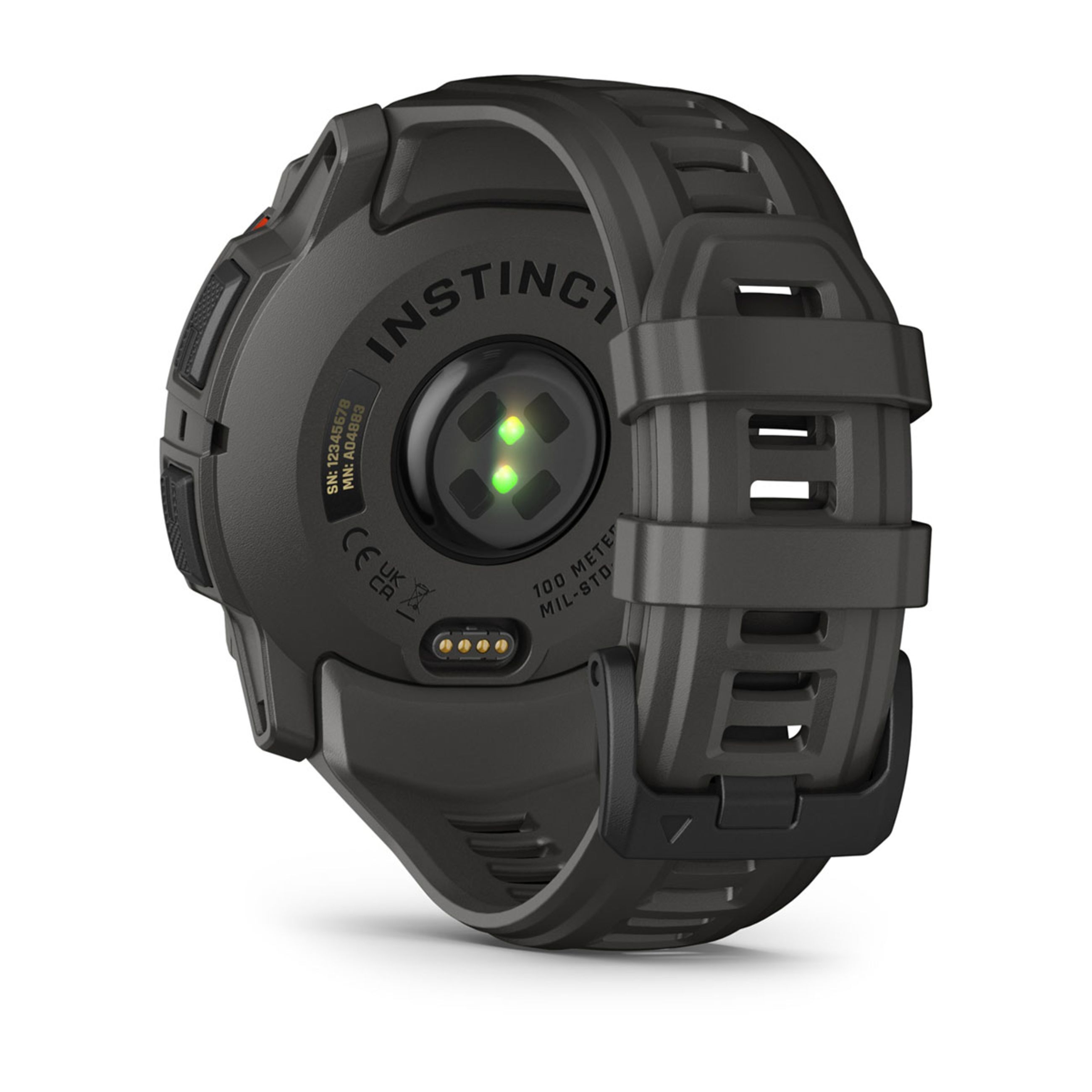 Instinct E – 45 Mm - Black With Charcoal Band - Image 18